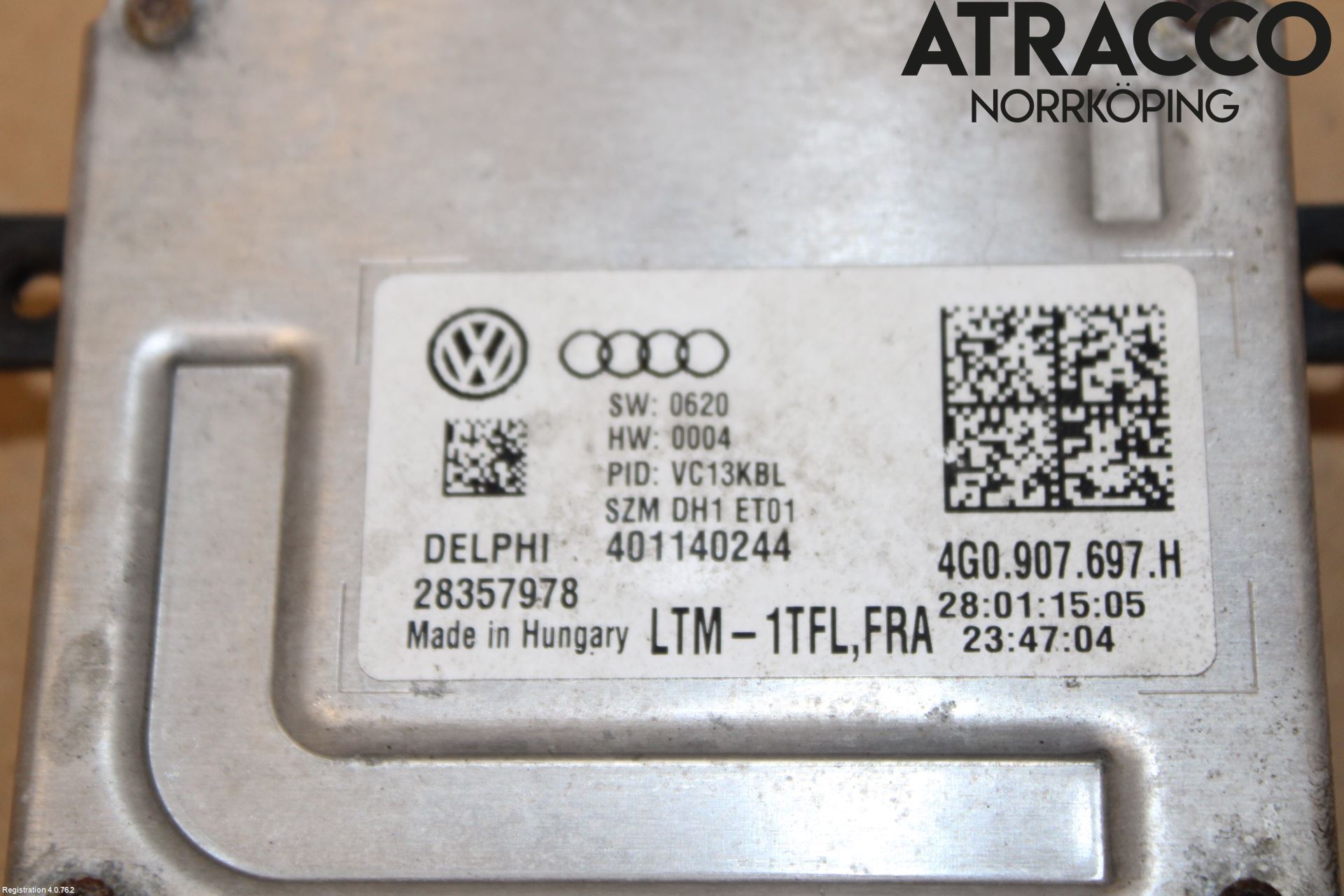 Volkswagen VW PASSAT 15-19 Styrenhet Strålkastare