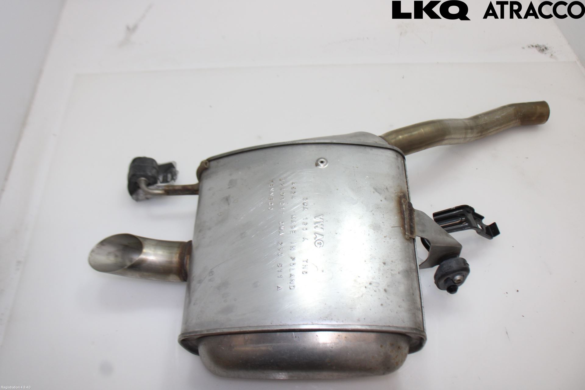 Volkswagen VW PASSAT 24- Avgas Bakre Dämpare