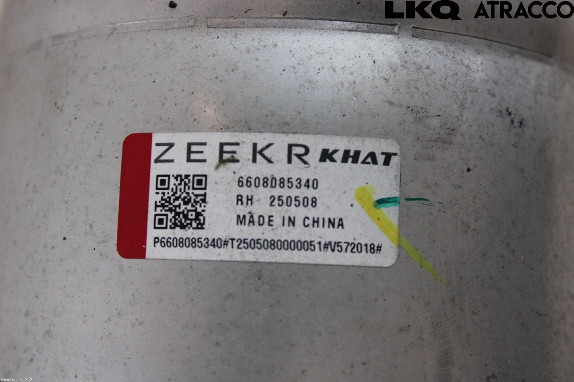 Övriga ZEEKR 7X 25->> Fjäderben Fram Höger