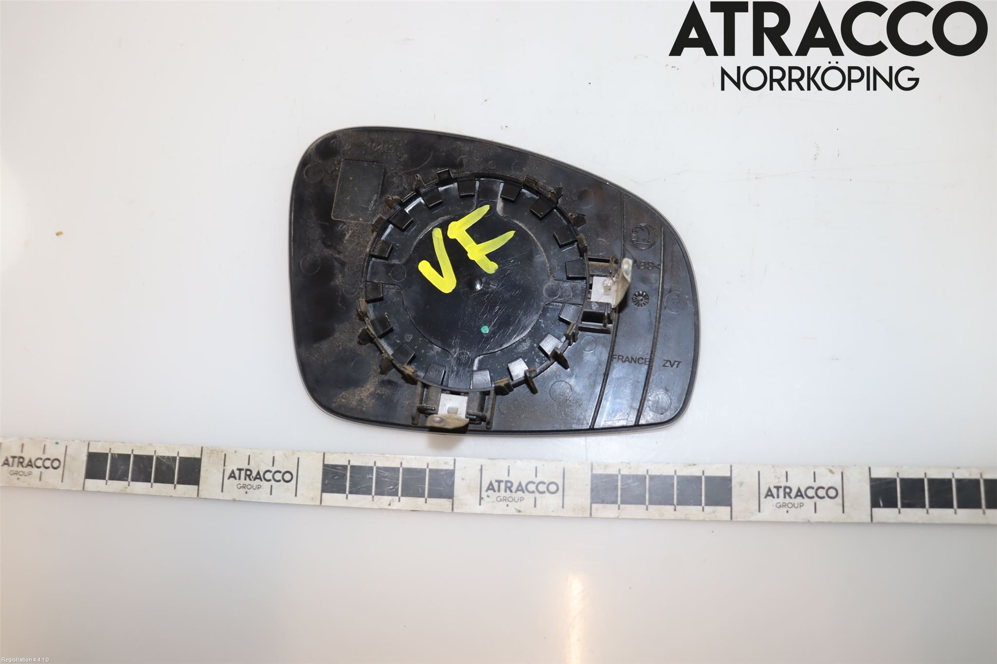 Skoda PRAKTIK Spegelglas Vä