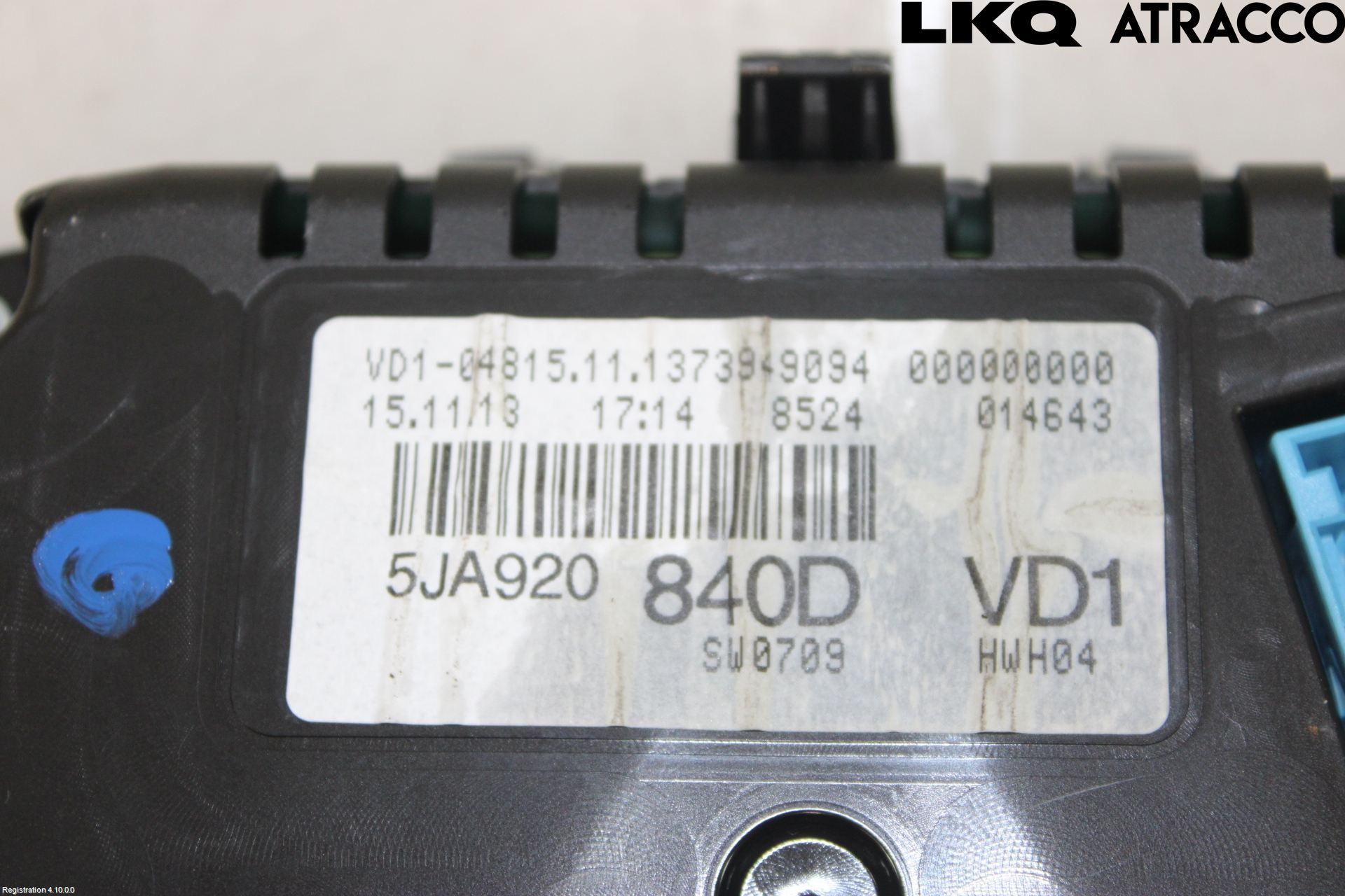 Skoda RAPID Instrument Komb