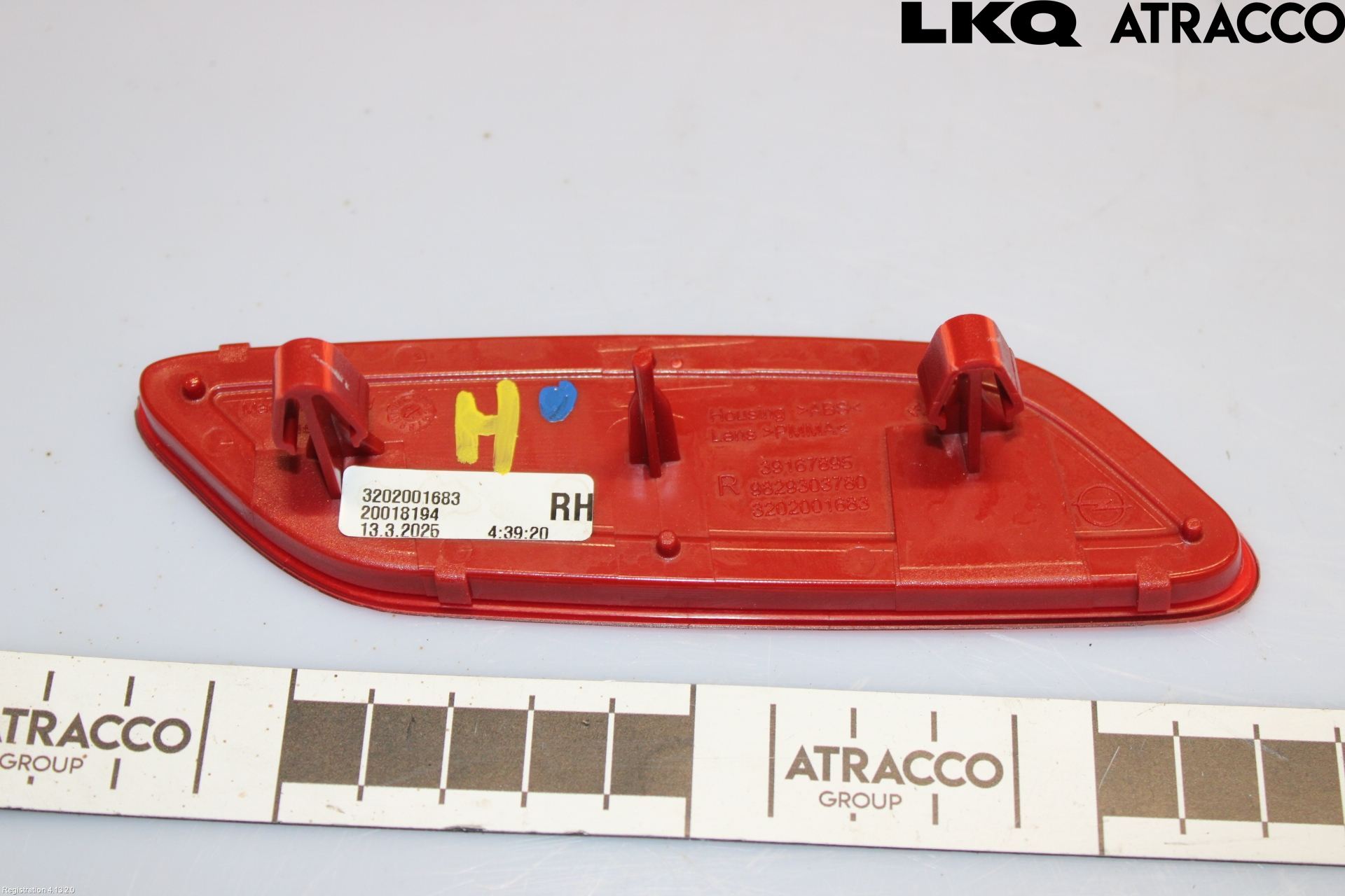 Opel CORSA F, CORSA-E 20- Dimljus/Reflex Bak