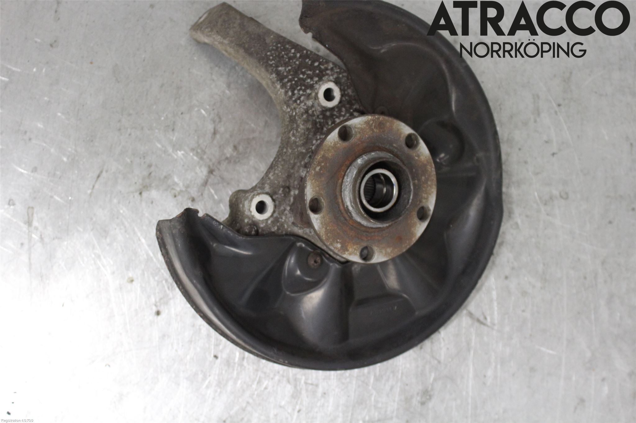 Audi A8/S8 4E  02-09 Hjullagerhus-Spindel Vä B