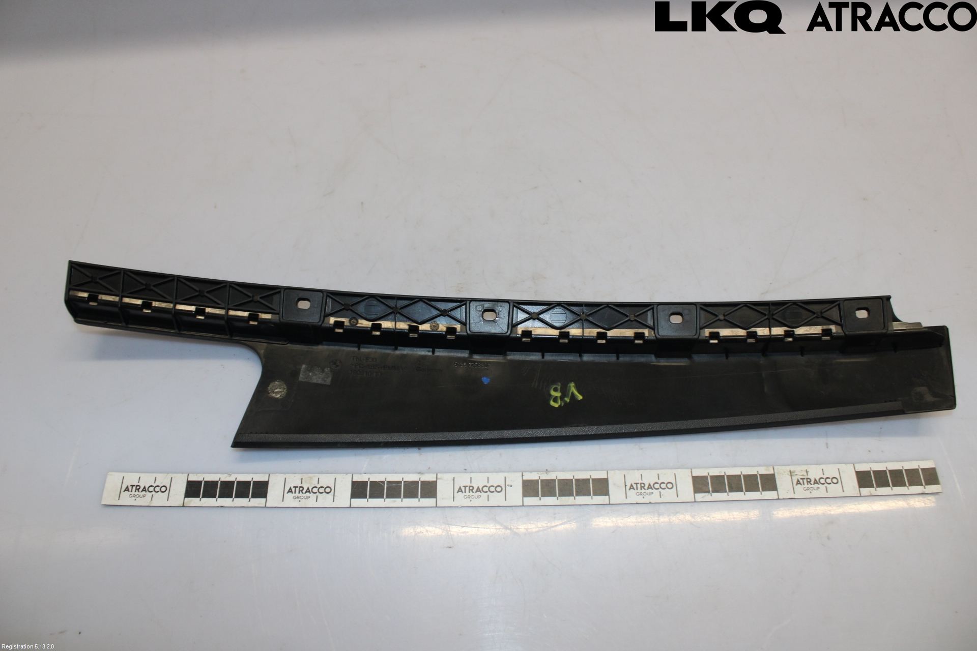 BMW 3 F30/F31/F80 12-19 Dörr Dekorlist Bak Vä