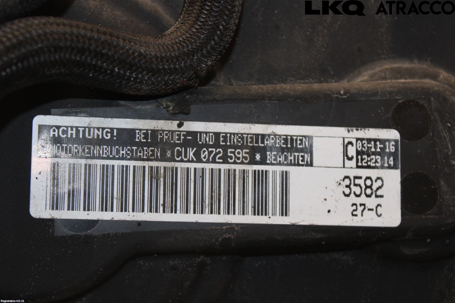 Volkswagen VW PASSAT 15-19 Motor Bensin