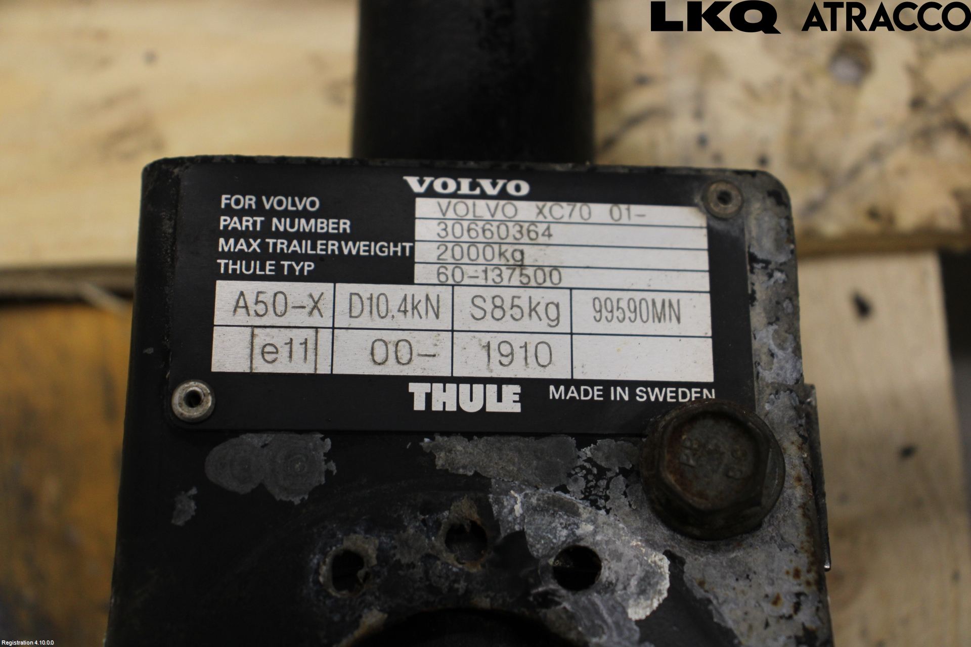 Volvo XC70 05-07 Dragkrok