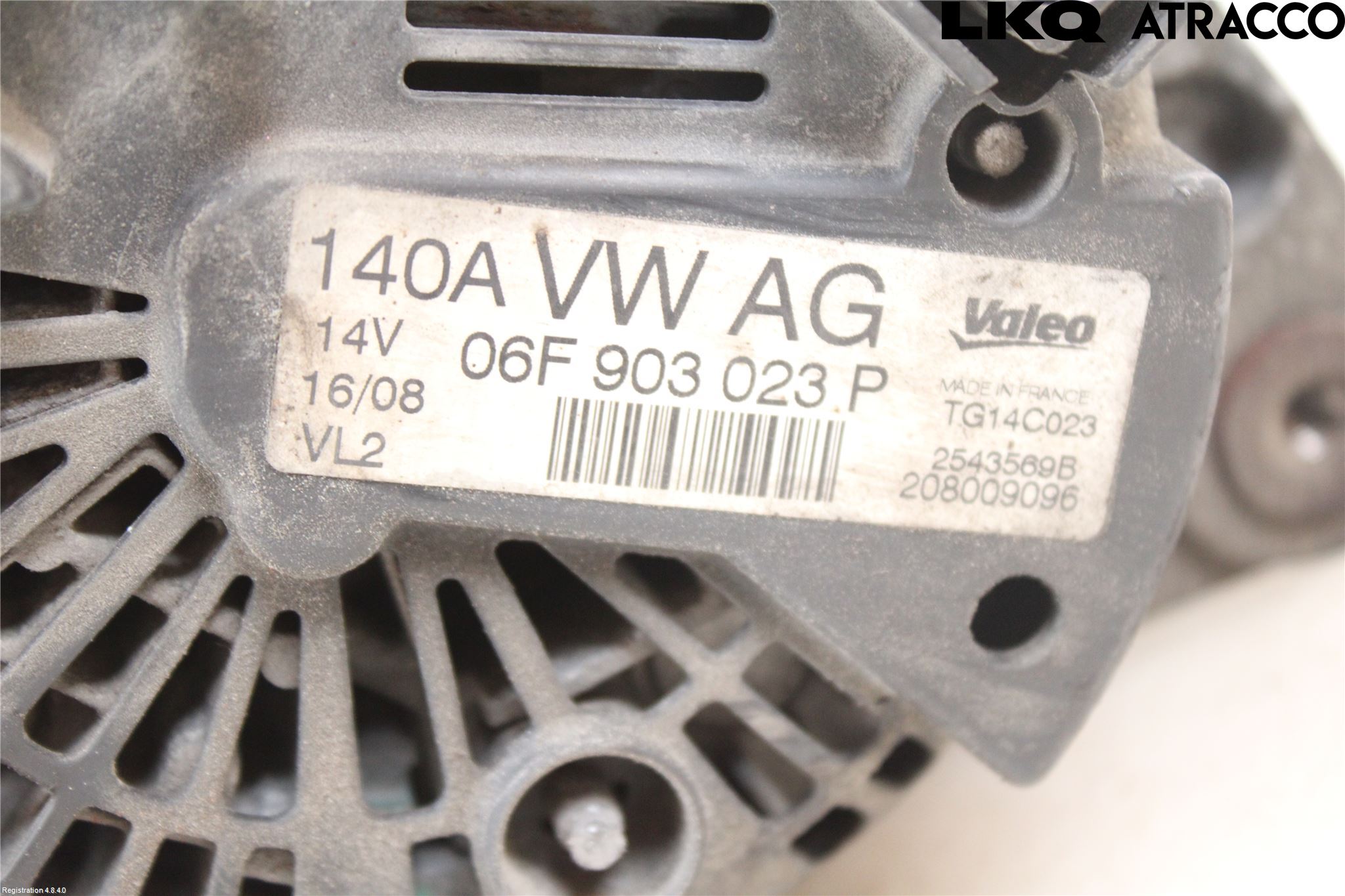 Volkswagen VW PASSAT 05-11 Generator