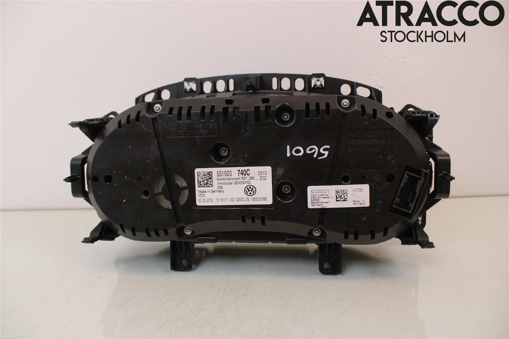 Volkswagen VW GOLF / E-GOLF VII 13-20 Instrument Komb