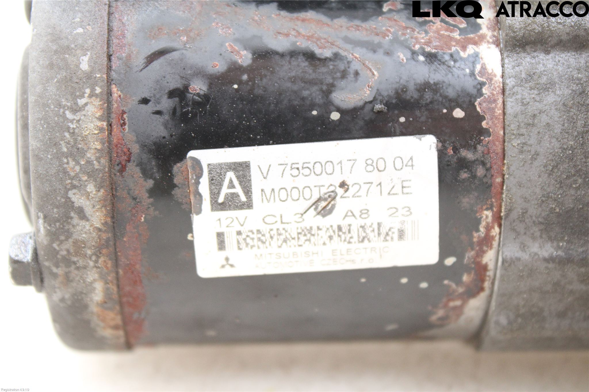 Peugeot 207 Startmotor