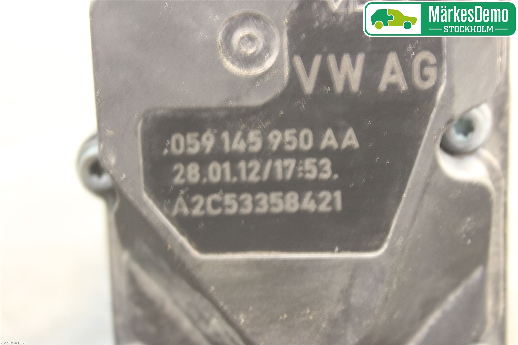 Audi A6/S6 4G 11-18 Injspjällhus