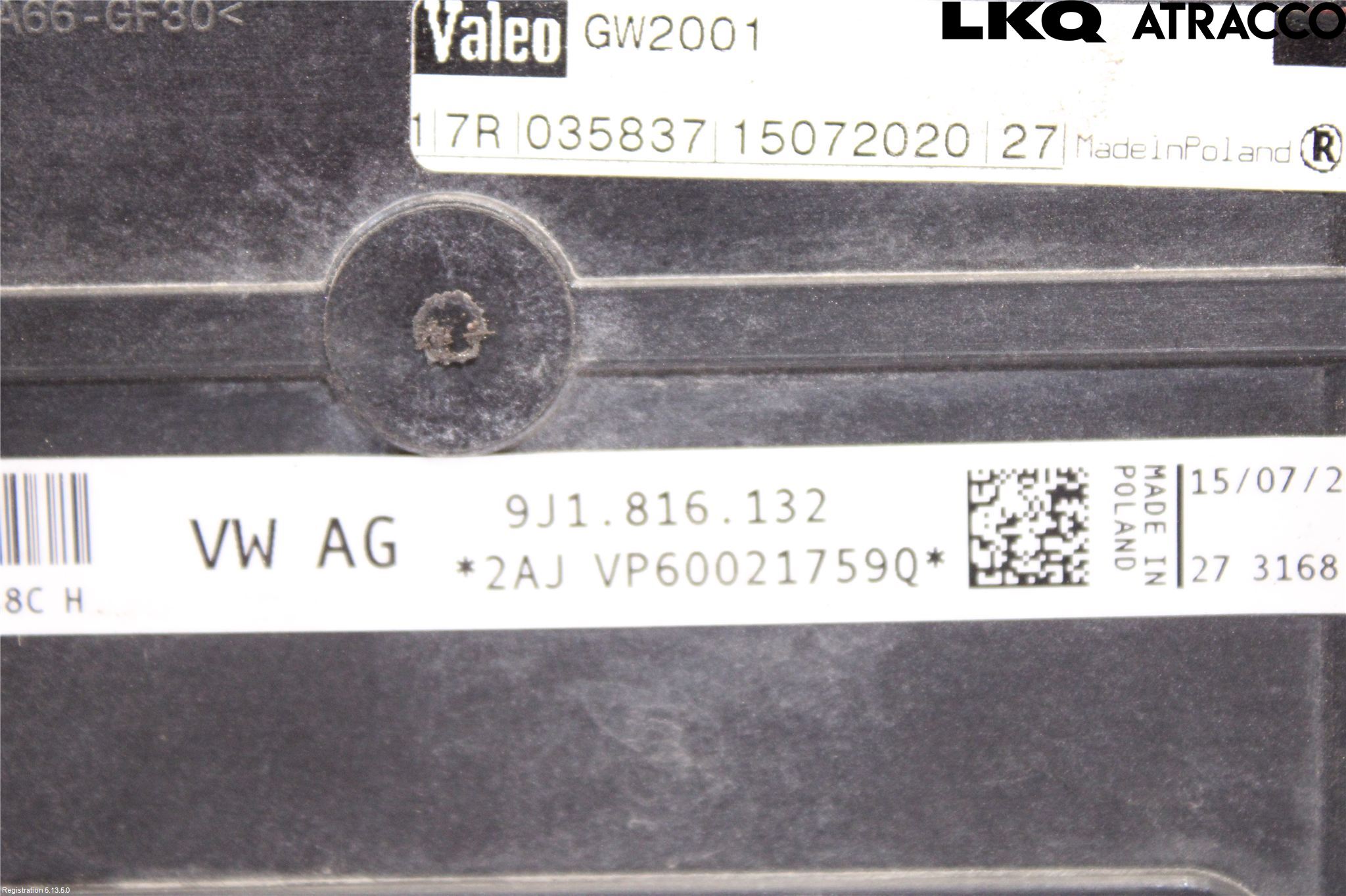 Volkswagen VW ID.3 21- Värmekammare-Växlare