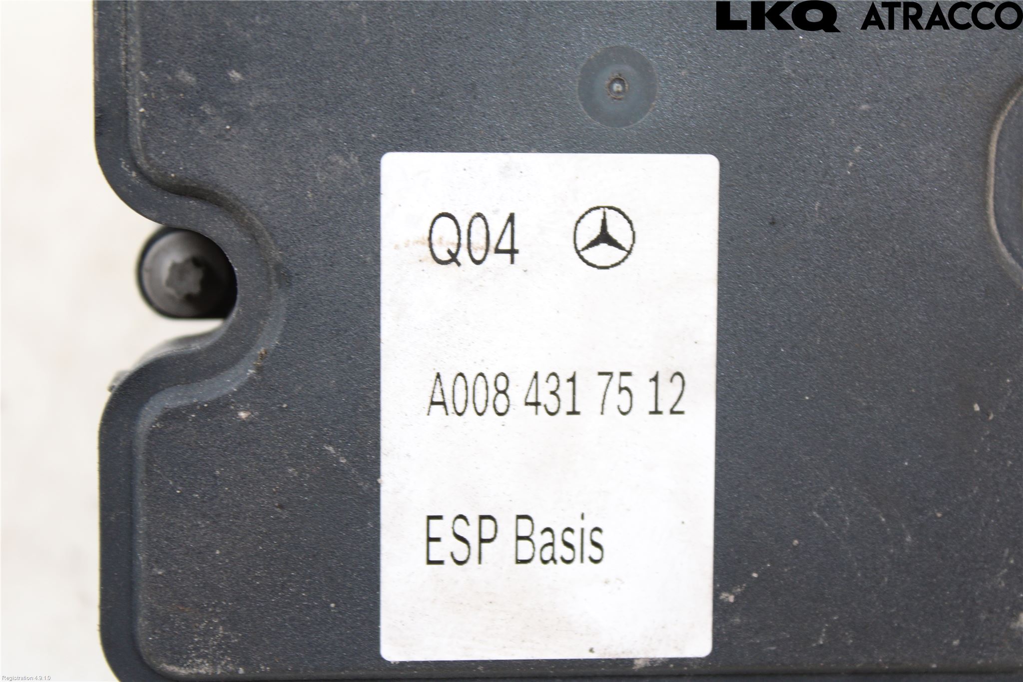 Mercedes-Benz MB A-KLASS (W176) 13-18 Abs Hydraulaggregat