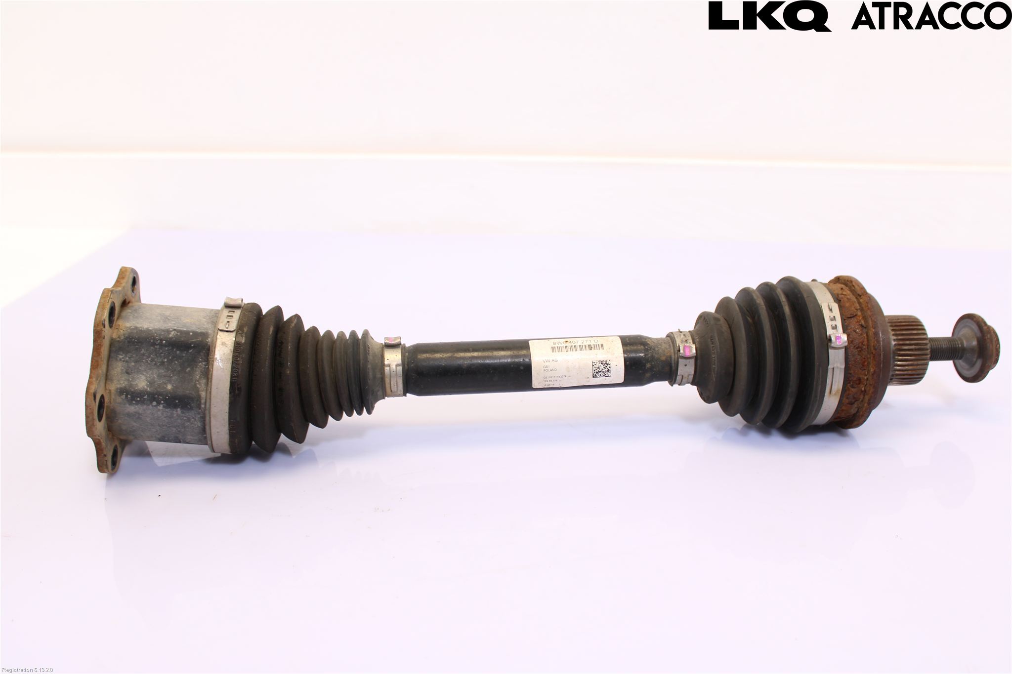 Audi A4/S4 B9 16-19 Drivaxel Fram Höger