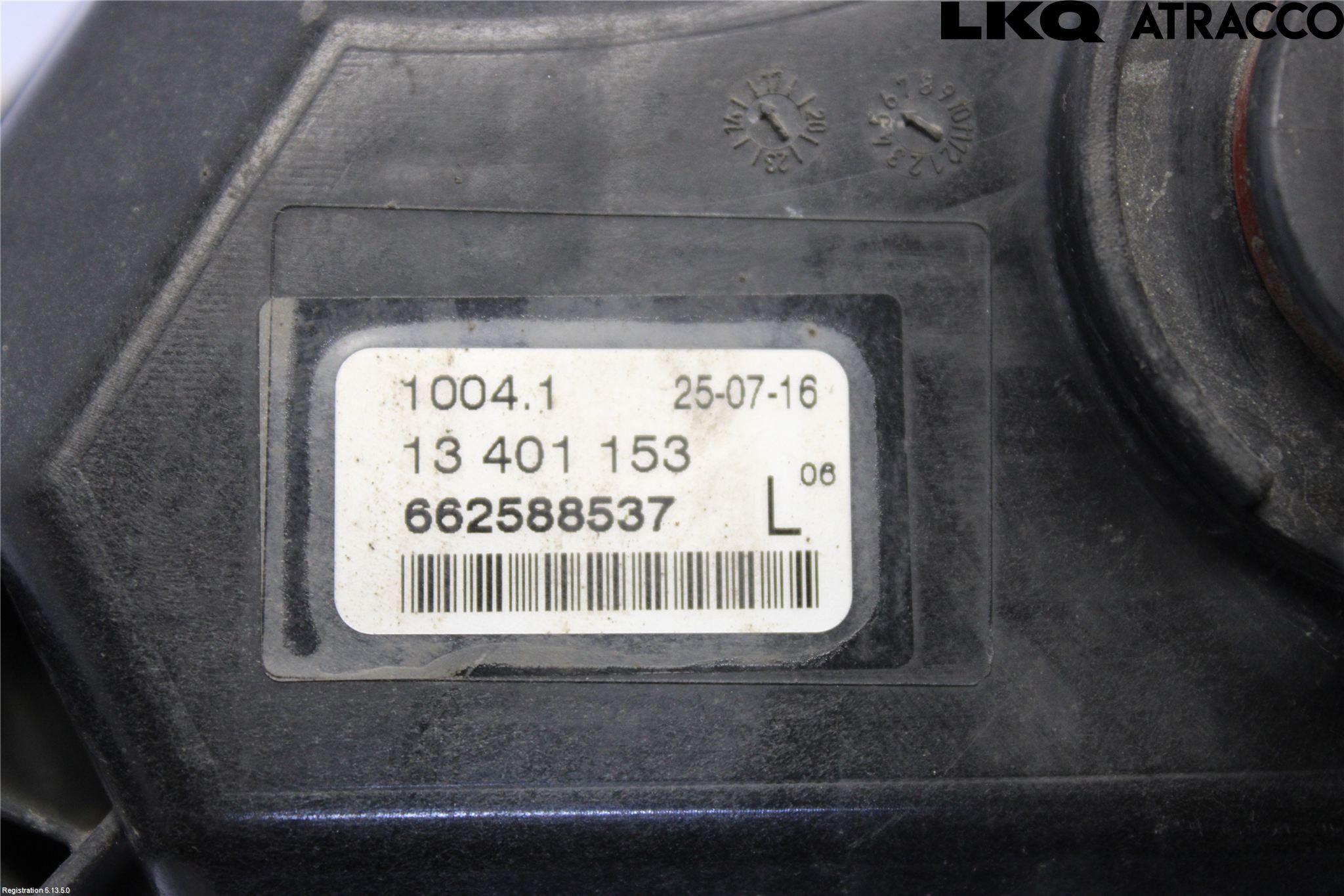 Opel ASTRA K 16-22 Dimljus-Varselljus Fram