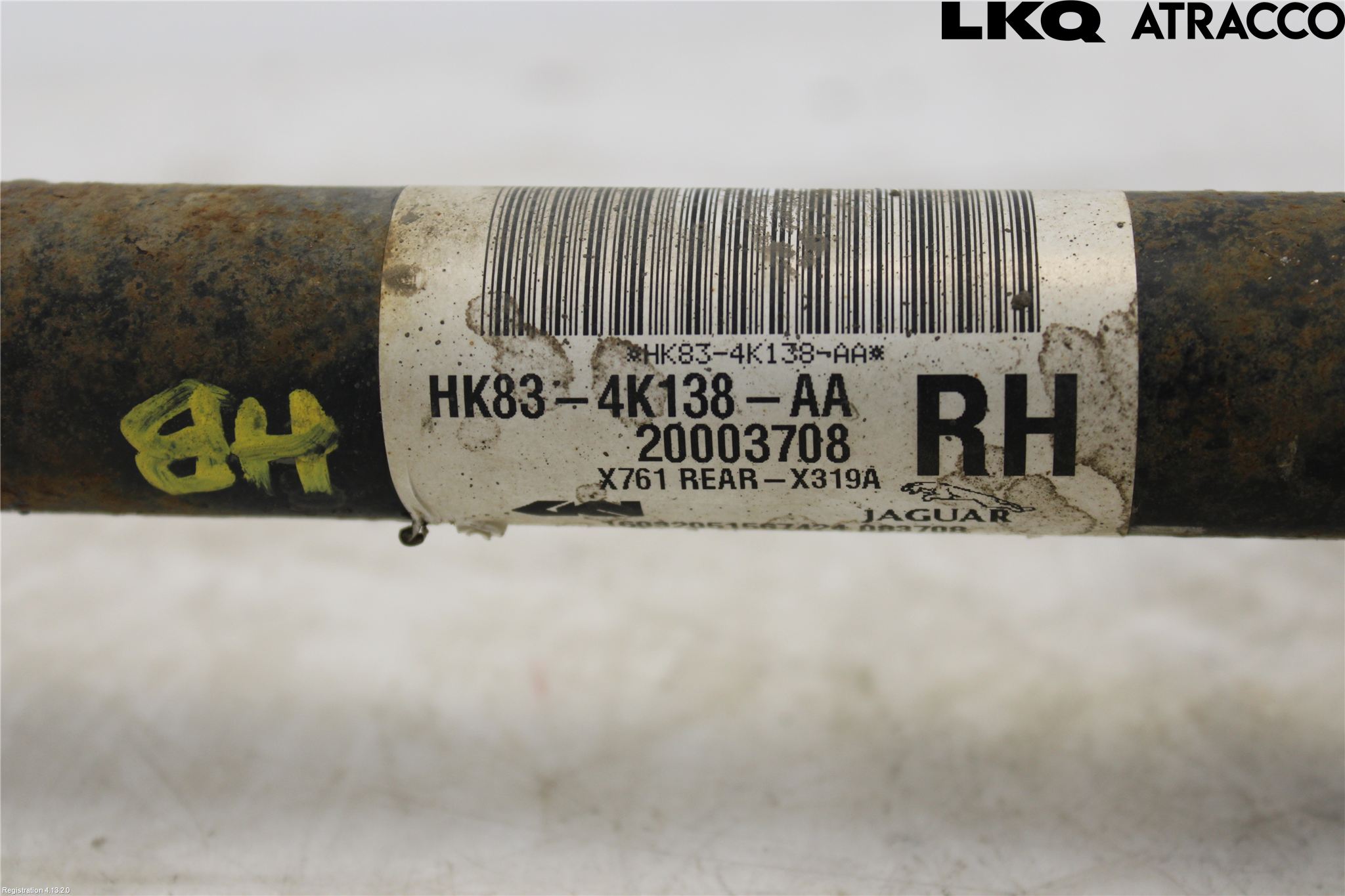 Landrover RANGE ROVER VELAR (L560) 17- Drivaxel Bak Höger