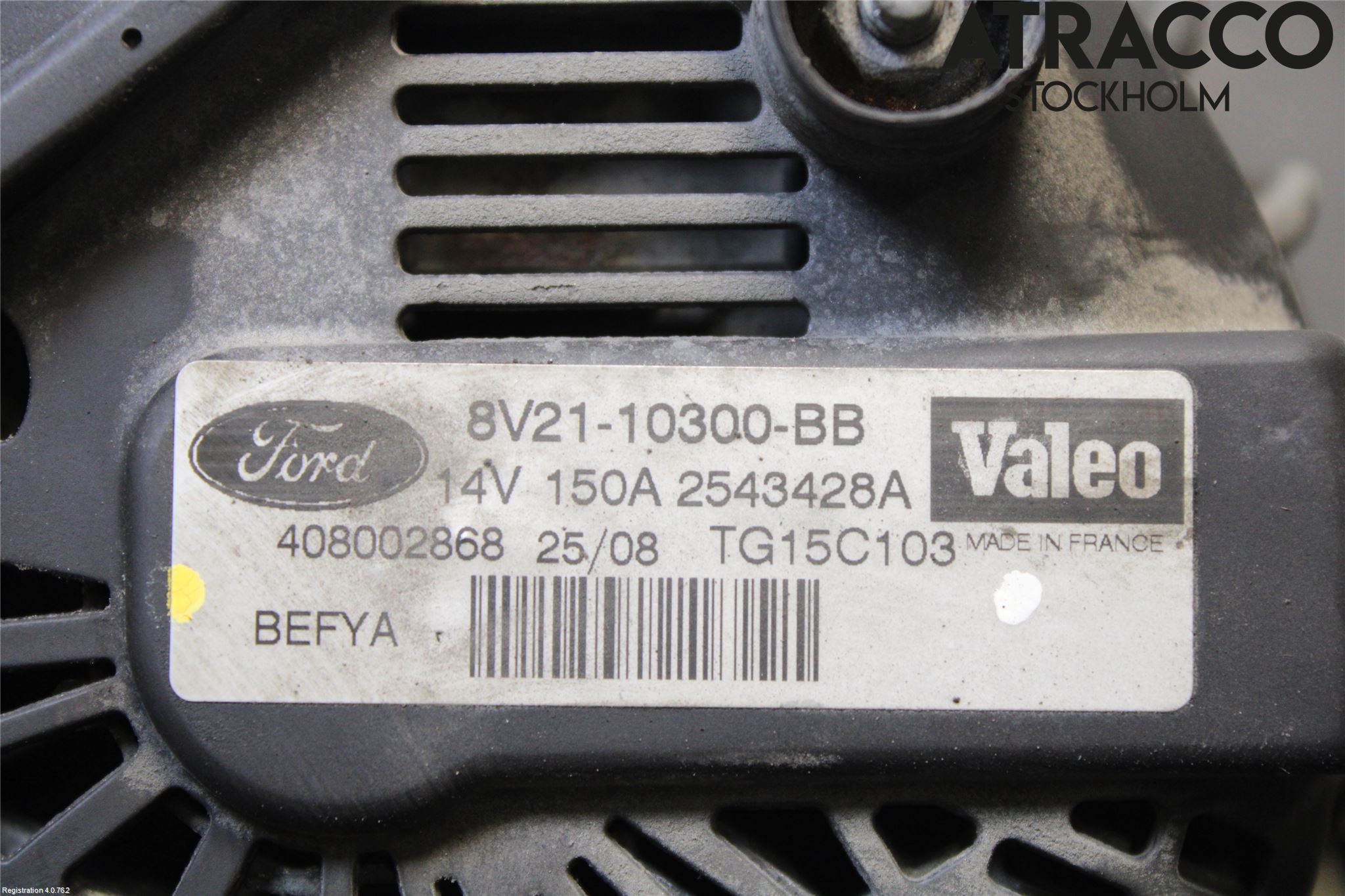 Mazda 2 (DE) 08-15 Generator