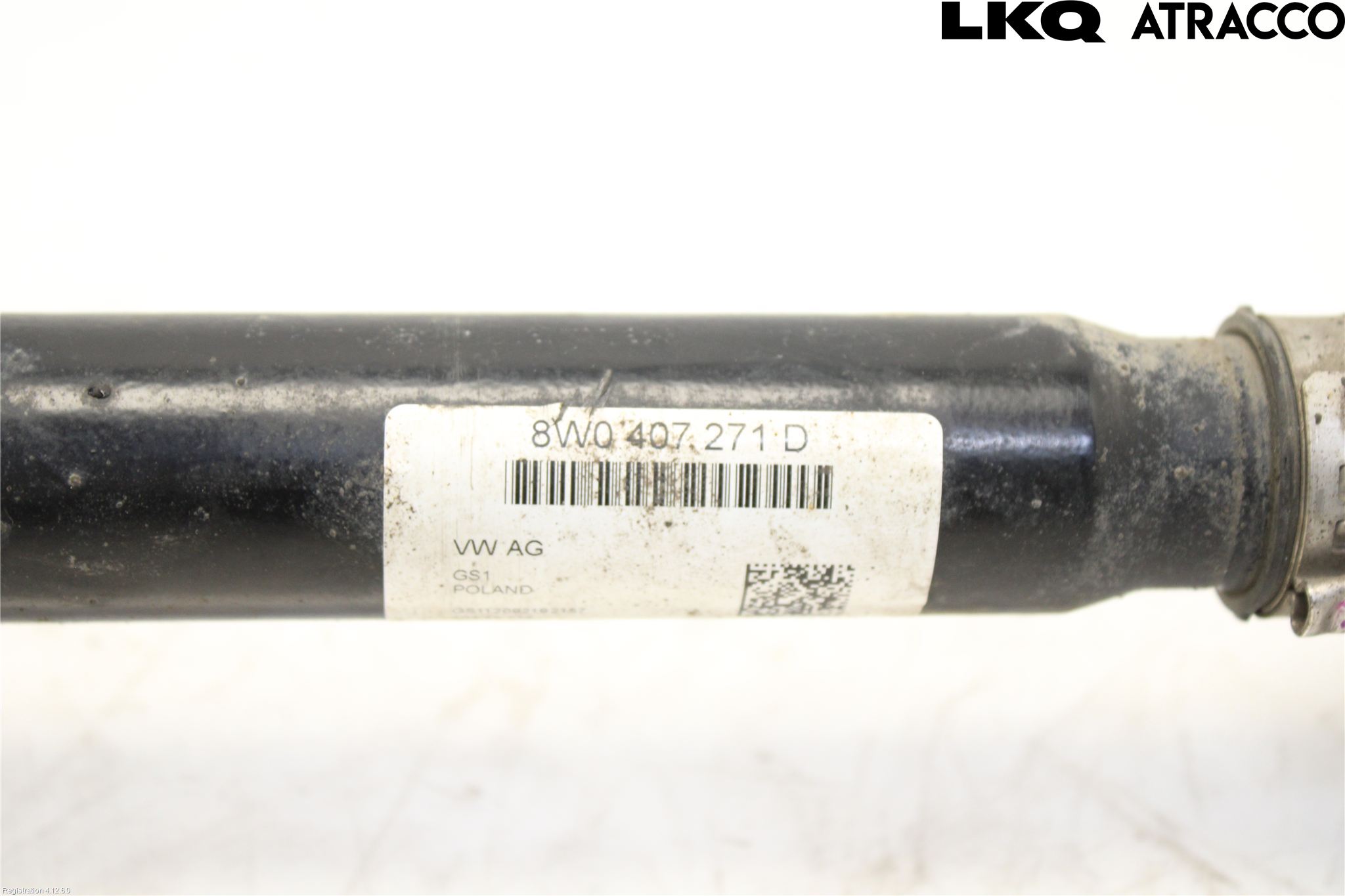 Audi A4/S4 B9 20- Drivaxel Fram Höger