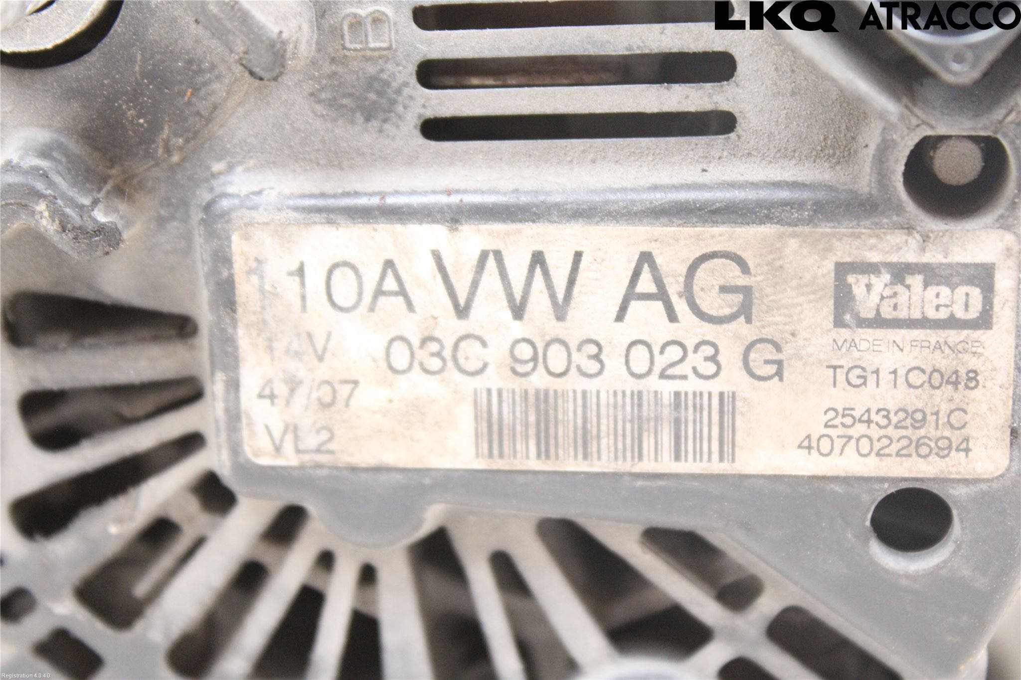 Volkswagen VW GOLF V 04-09 Generator
