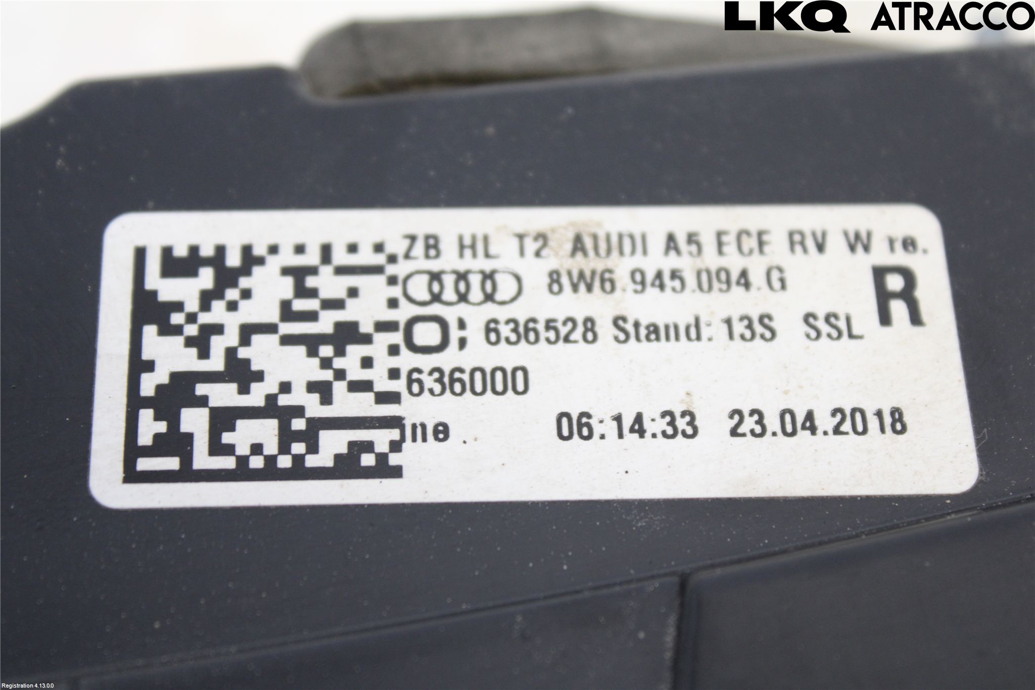 Audi A5 17- Bakljus Lucka Hö