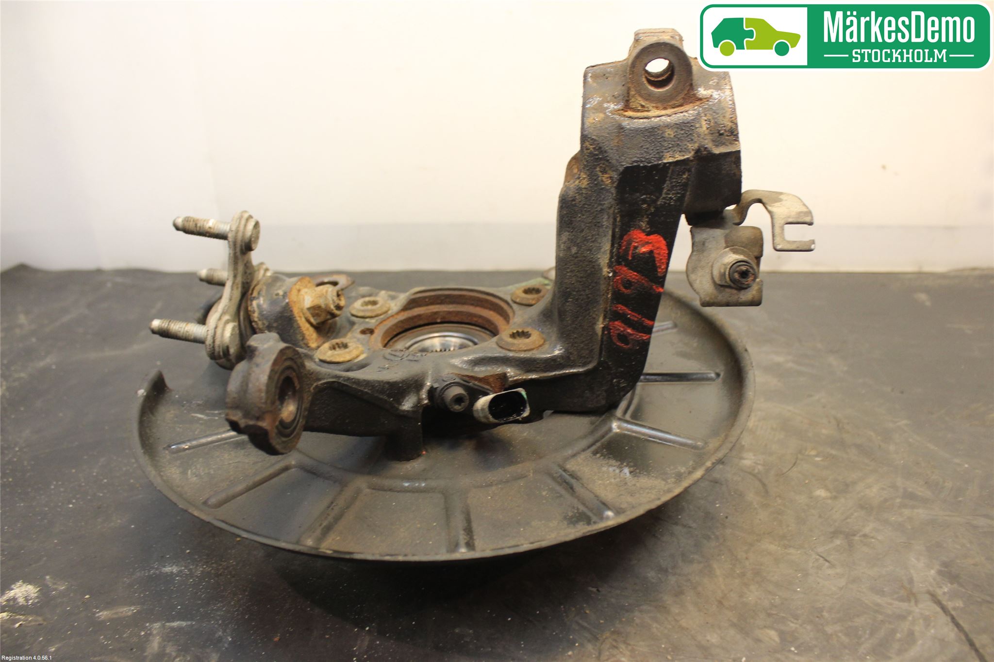 Audi Q3 8U 12-18 Styrspindel Lagerhus Hö