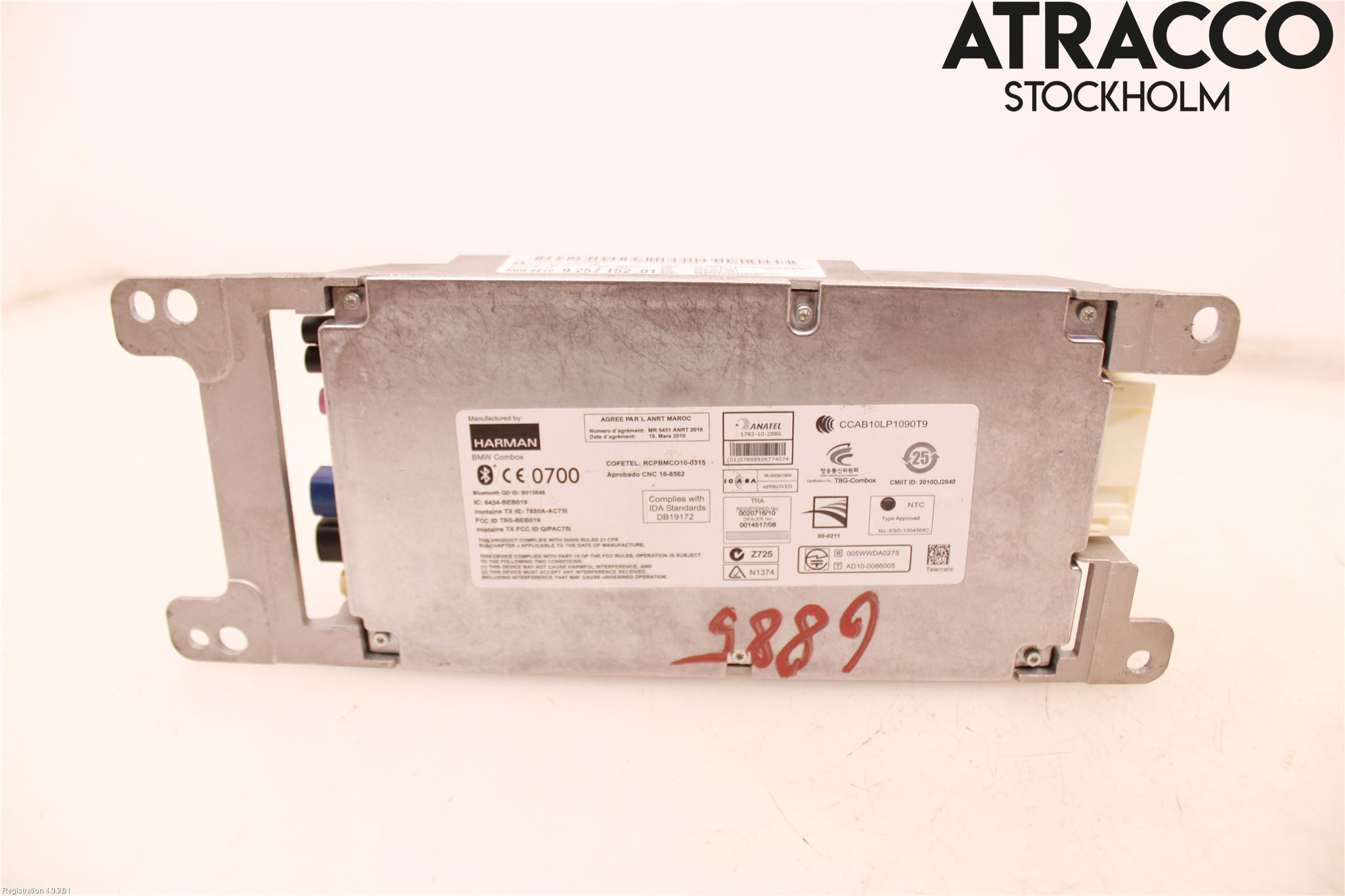 BMW 3 GT F34 13-19 Radio-Stereo Förstärkare