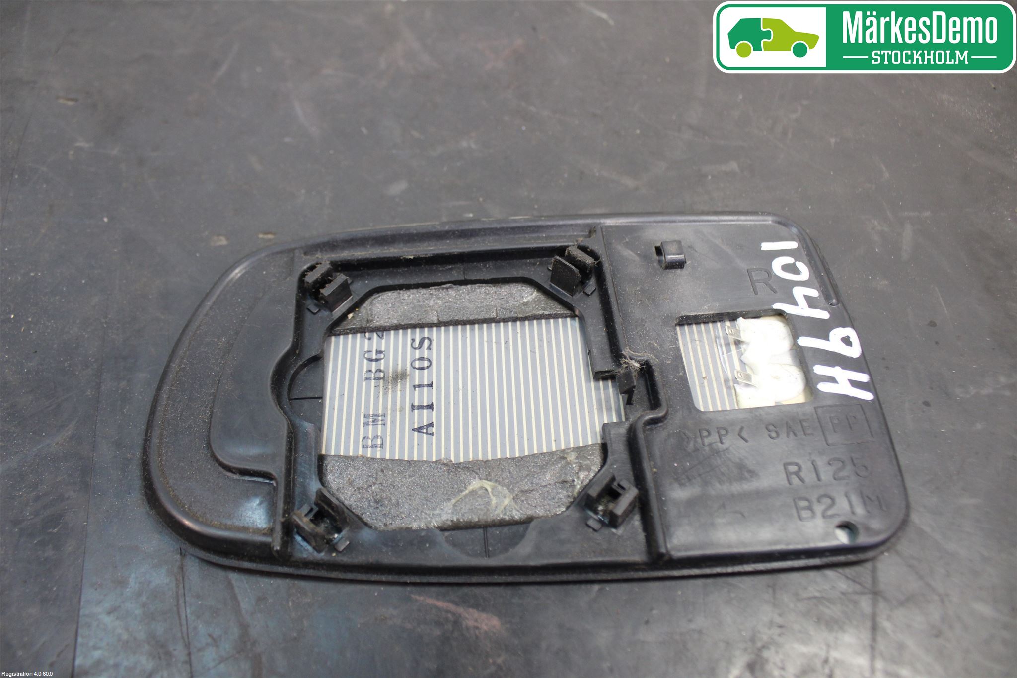 Mazda 323 F 99-03 Spegelglas Hö