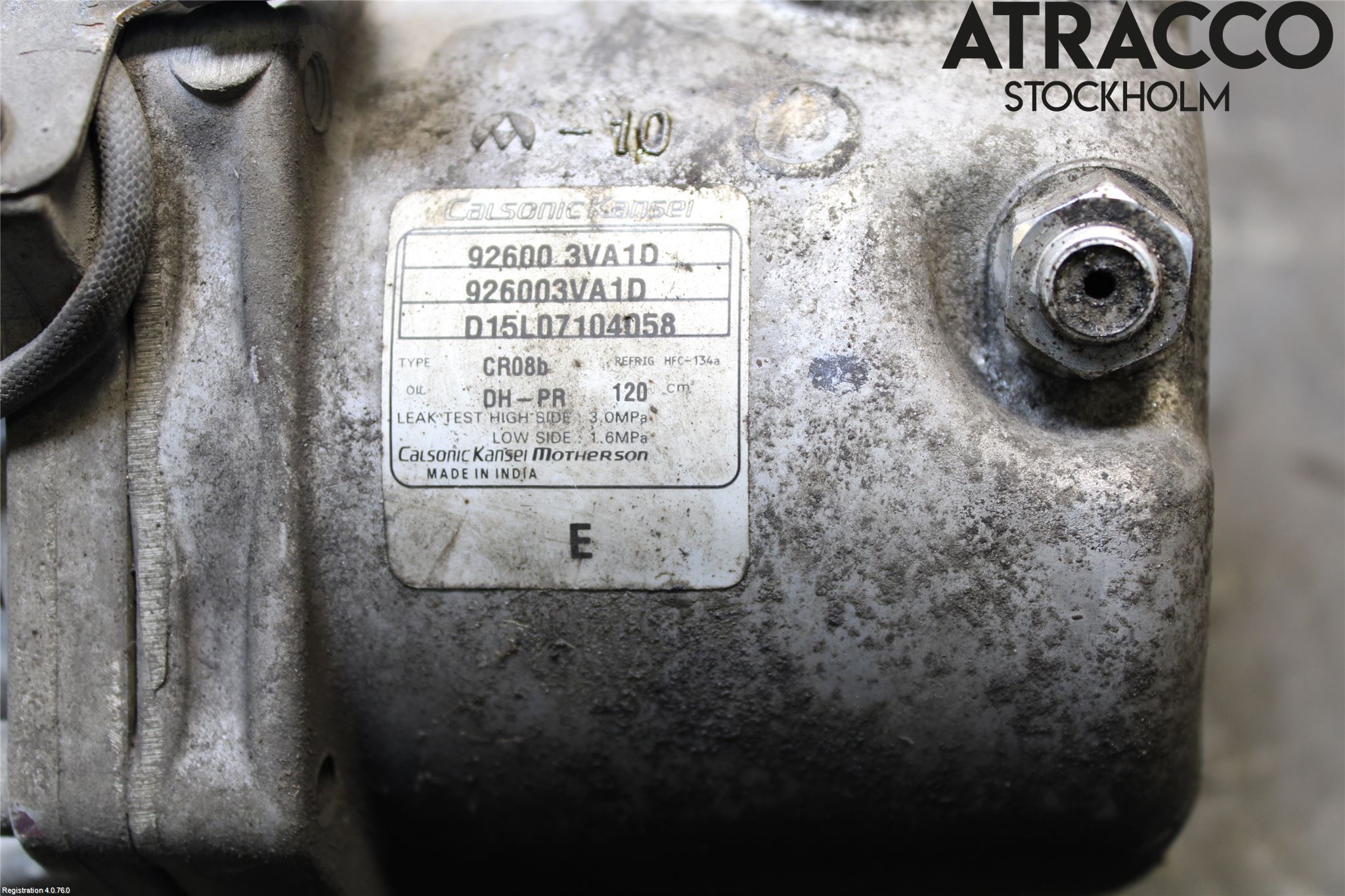 Nissan MICRA 11-16 Ac Kompressor