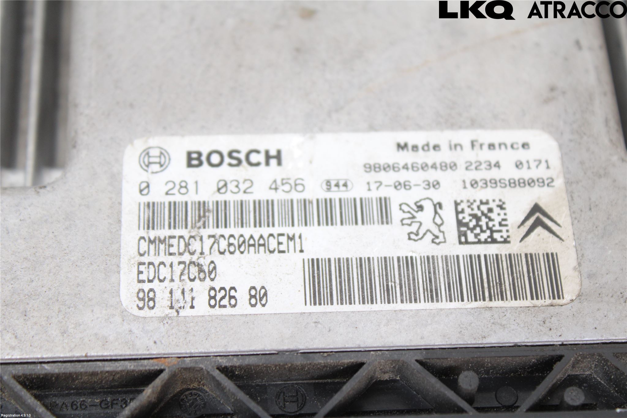 Citroen BERLINGO 08-18 Styrenhet Inspump Diesel