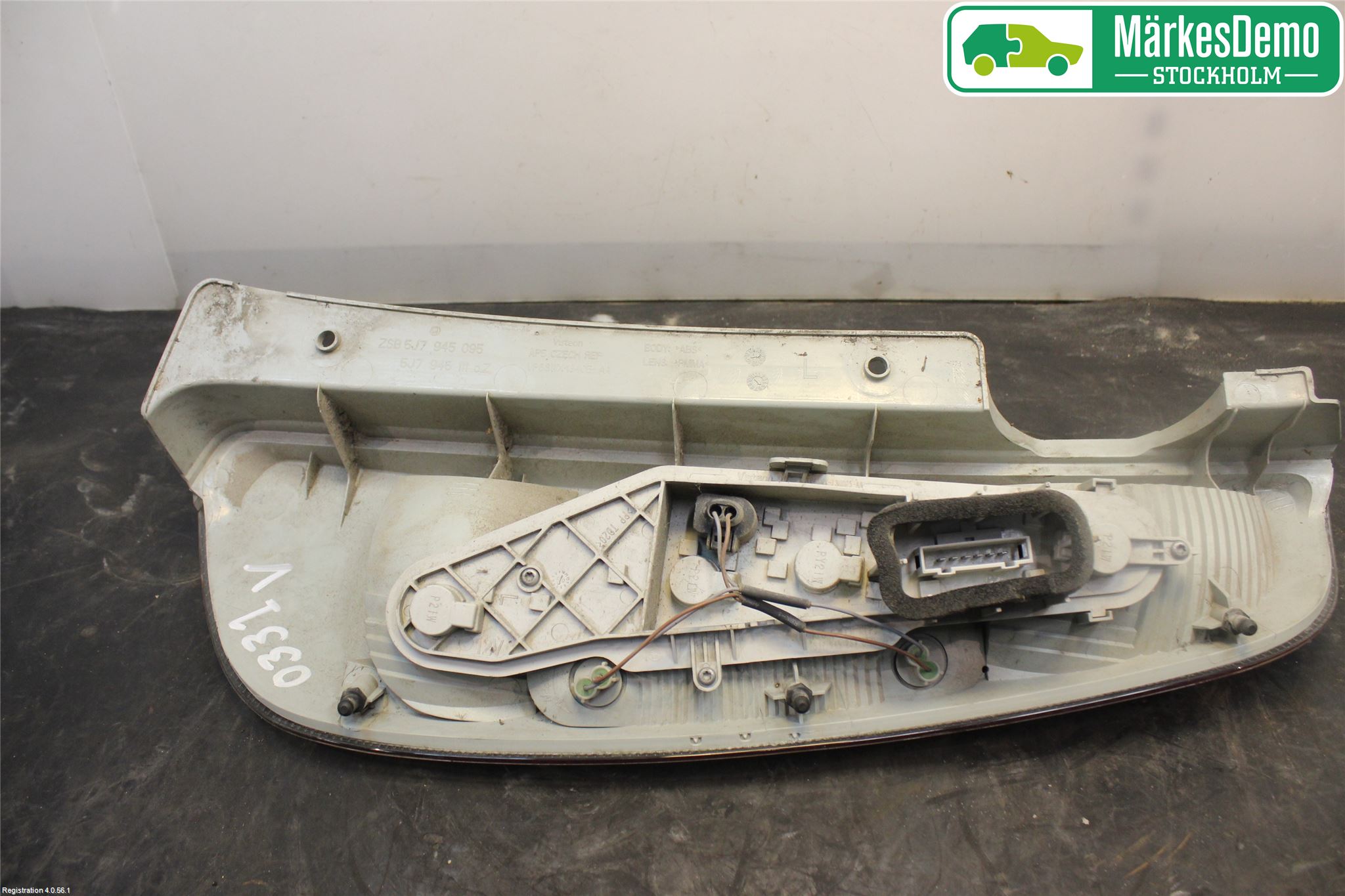 Skoda ROOMSTER Bakljus Vänster