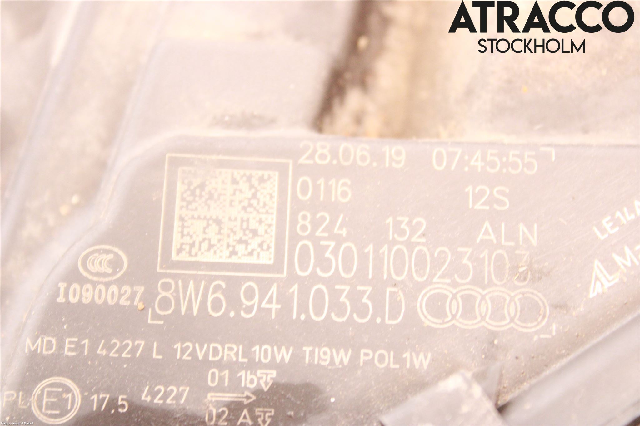 Audi A5 17- Strålkastare Vänster