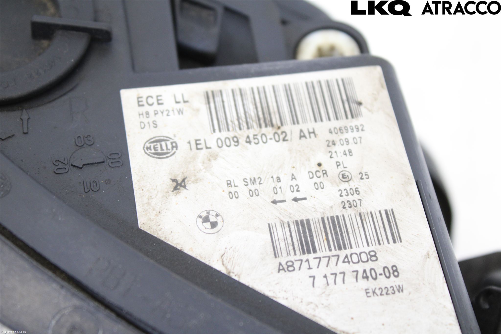 BMW 5 E60/61 Sed/Tou 02-10 Strålkastare Höger