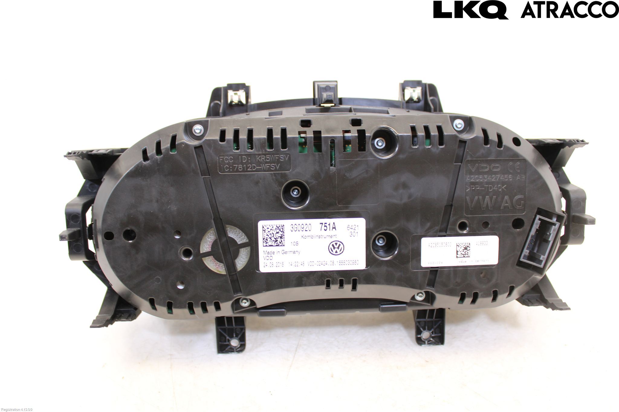 Volkswagen VW PASSAT 15-19 Instrument Komb