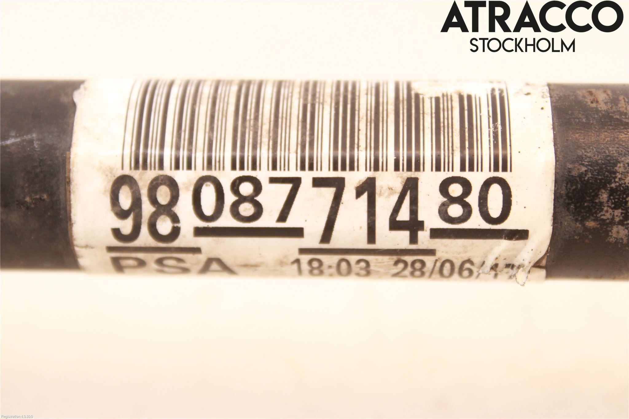 Peugeot 3008 17-24 Drivaxel Fram Vänster