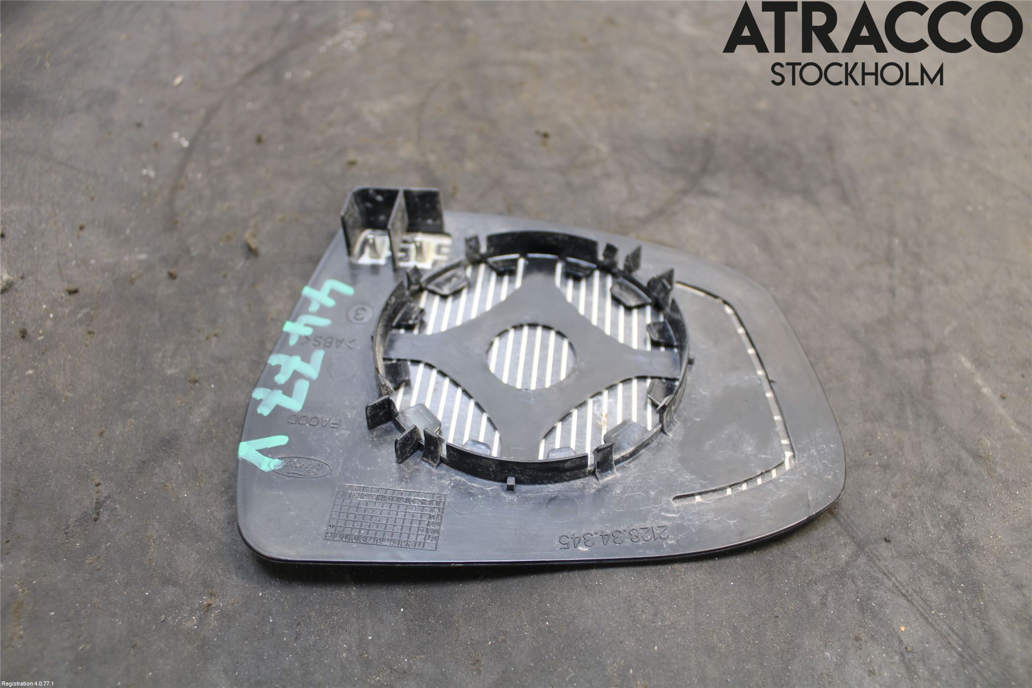 Ford FOCUS 08-11 Spegelglas Vä