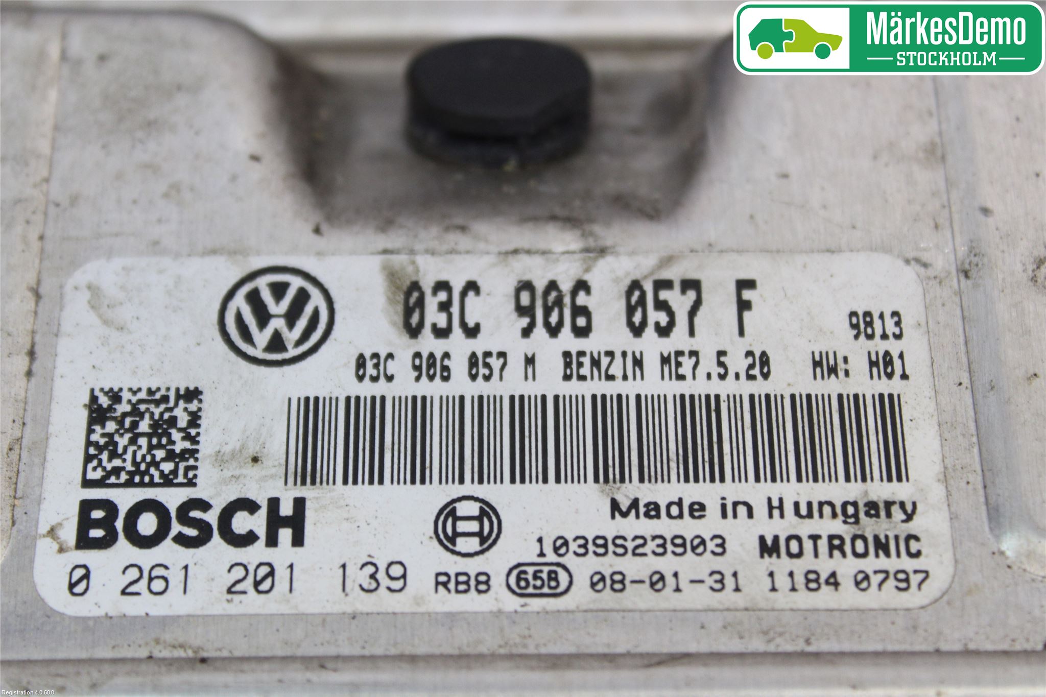 Skoda FABIA 07-14 Styrenhet Insprut Bensin