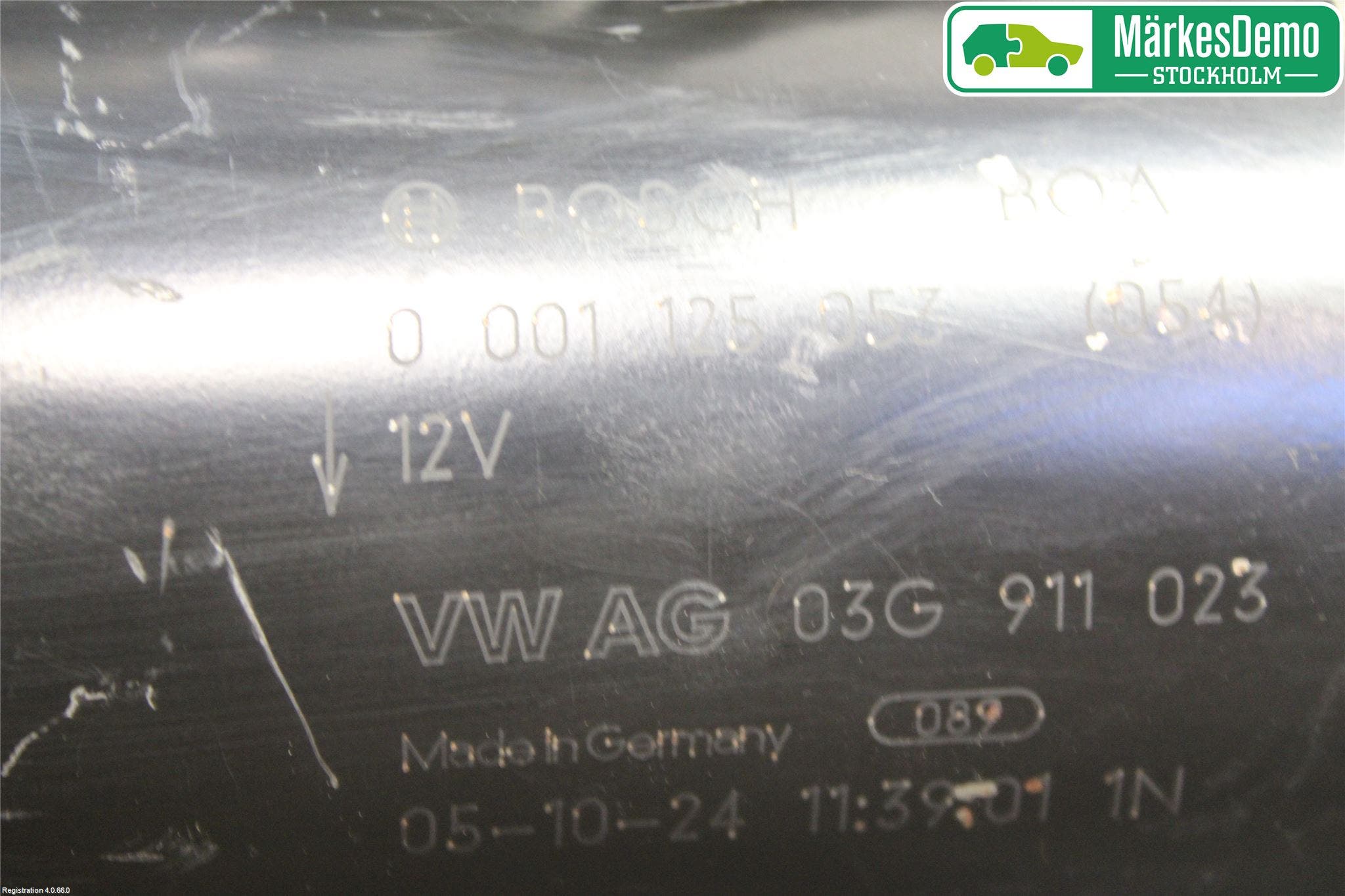 Skoda SUPERB 01-08 Startmotor Diesel