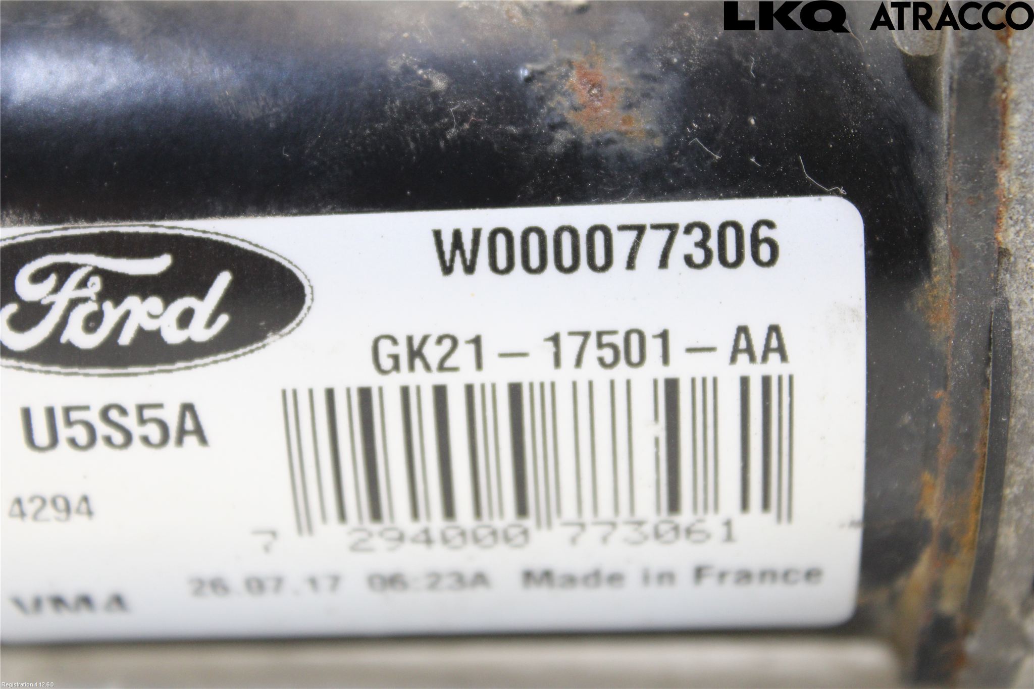 Ford TRANSIT SKÅP/BUSS 14-22 Torkarmotor Vindruta