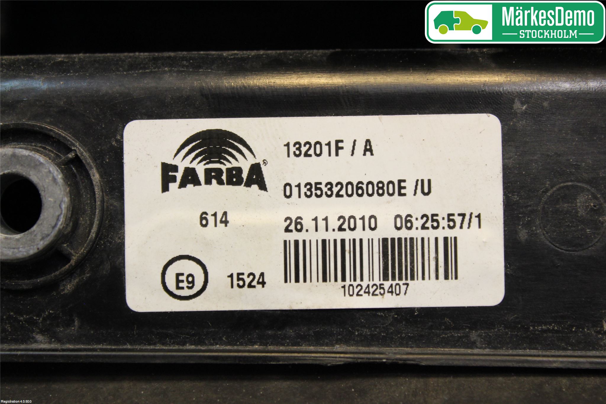 Citroen NEMO Bakljus Vänster