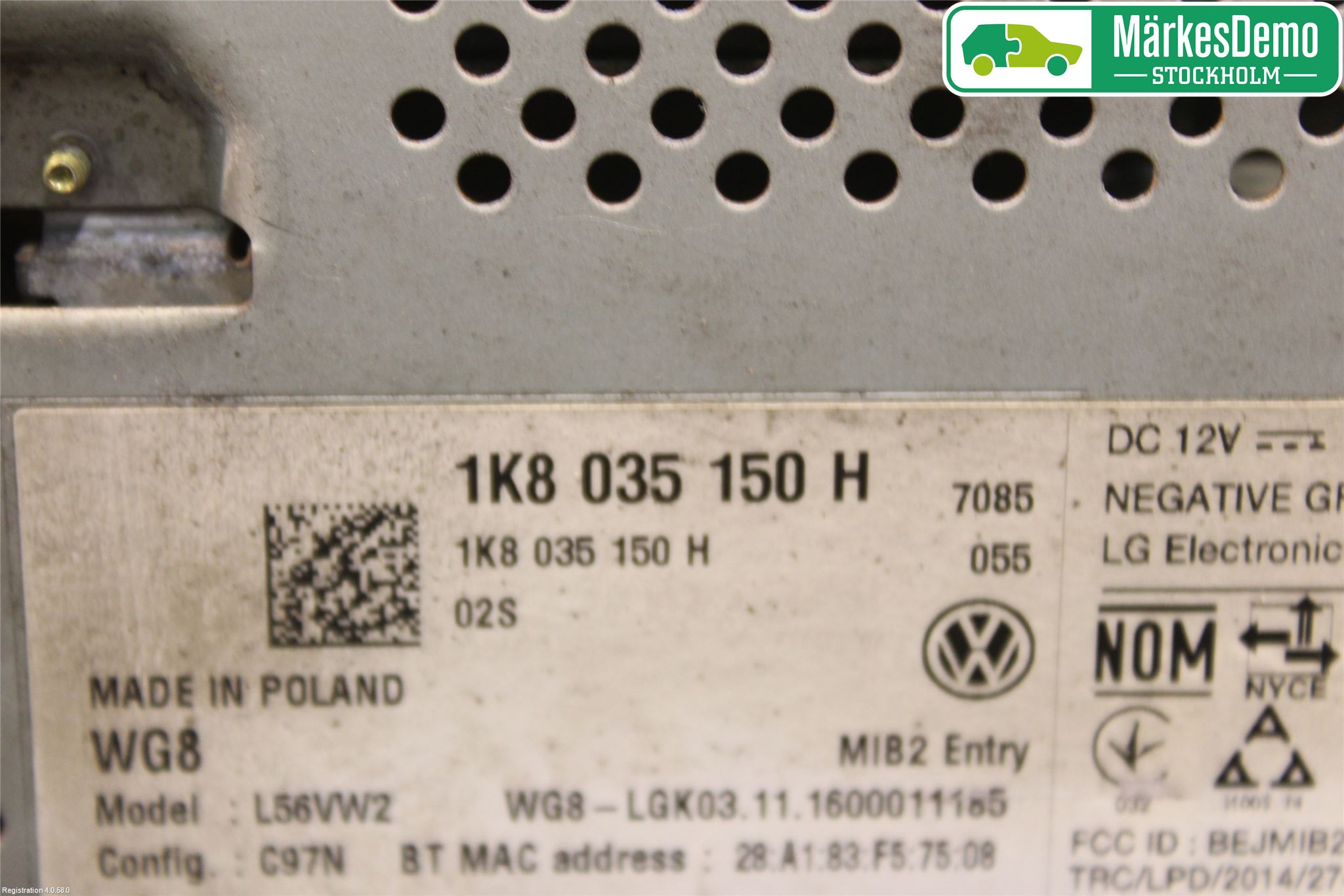 Volkswagen VW CADDY 16-20 Cd Radio - Multimediapanel