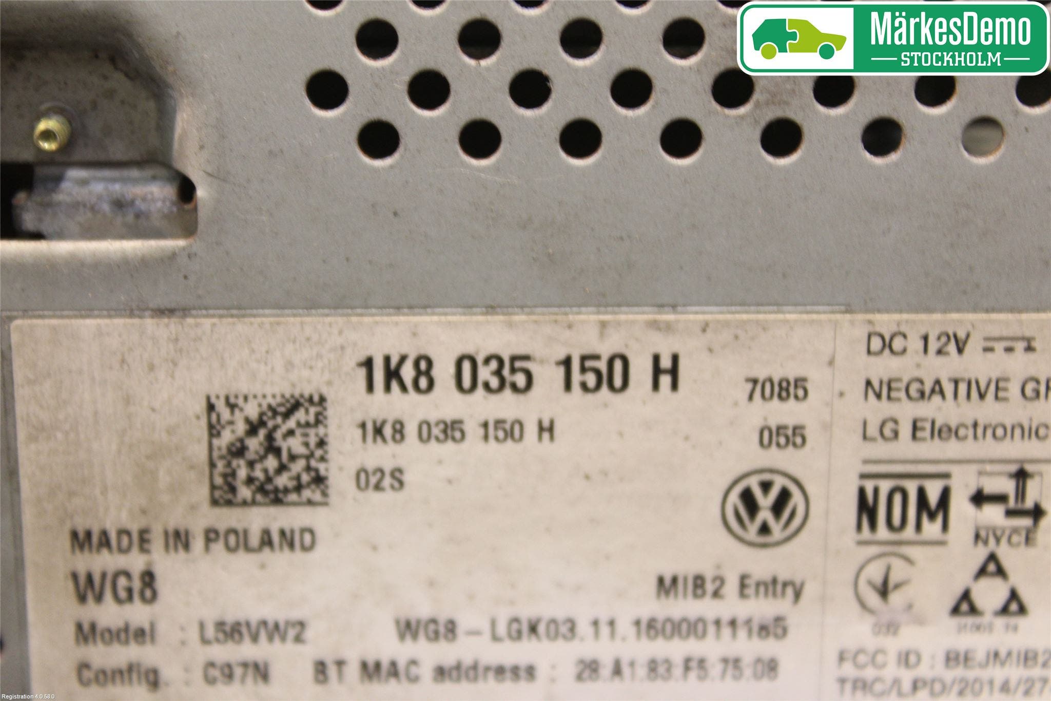 Volkswagen VW CADDY 16-20 Cd Radio - Multimediapanel