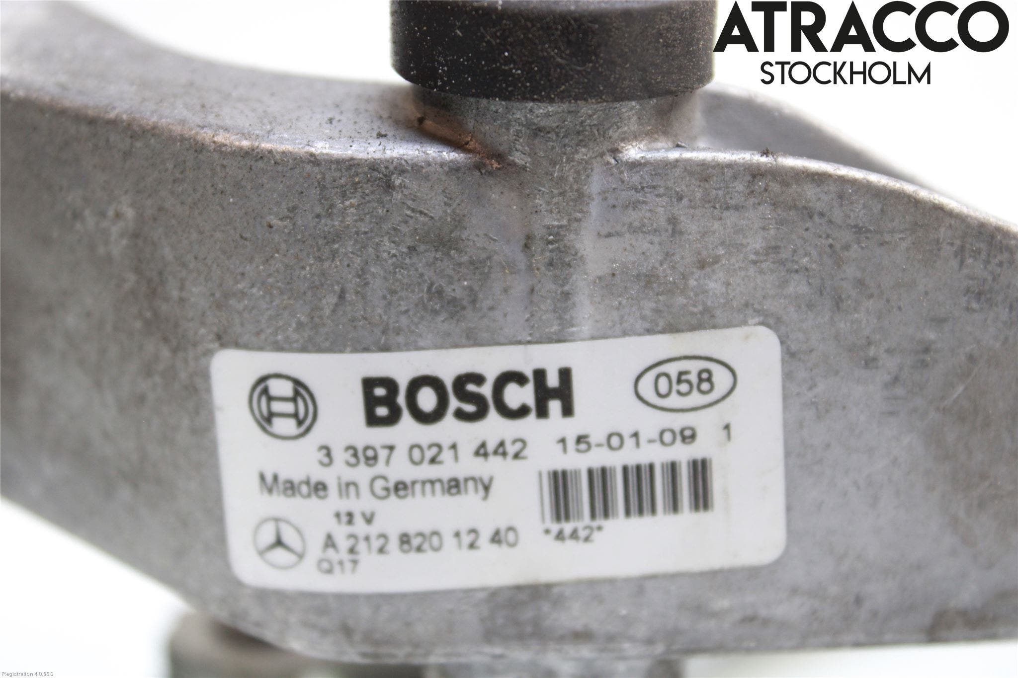 Mercedes-Benz MB E-KLASS (W212) 09-16 Torkarmekanism Vindruta