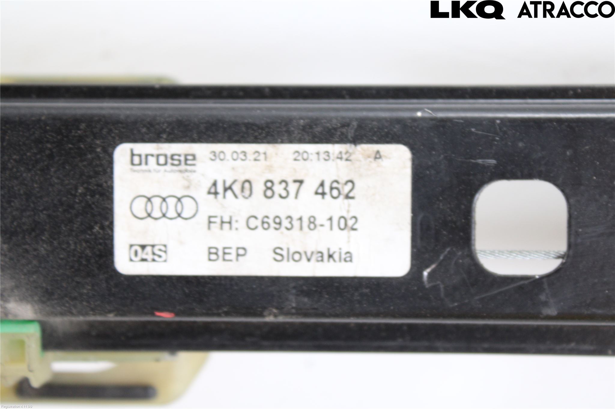 Audi A6/S6 4G 11-18 Fönsterhissmekanism