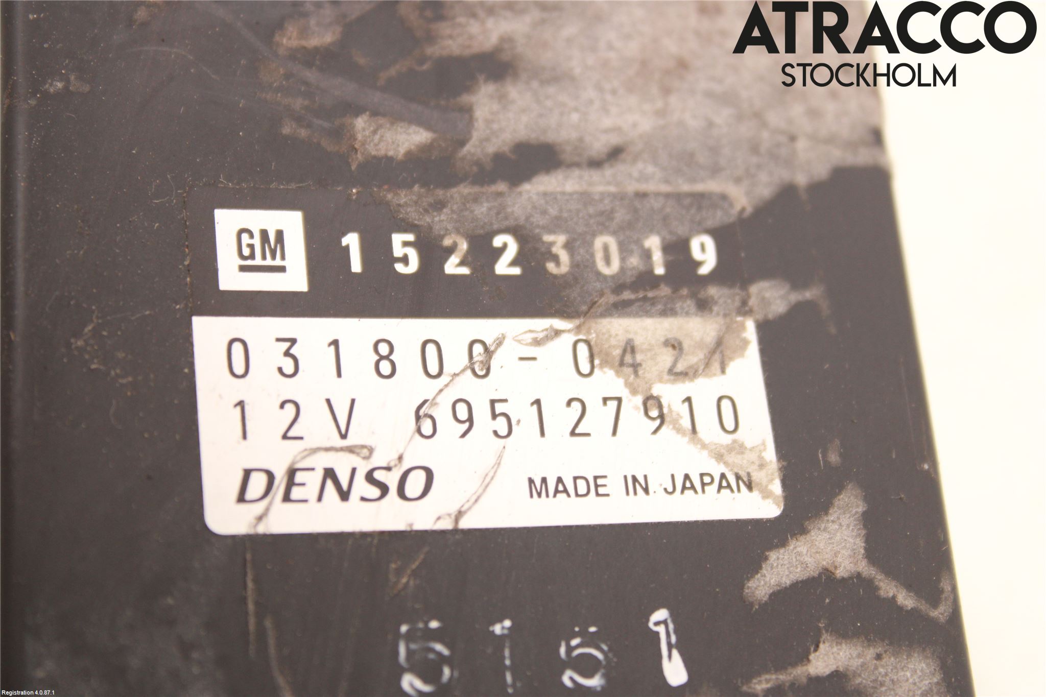 Cadillac STS SEVILLE Styrenhet Strålkastare