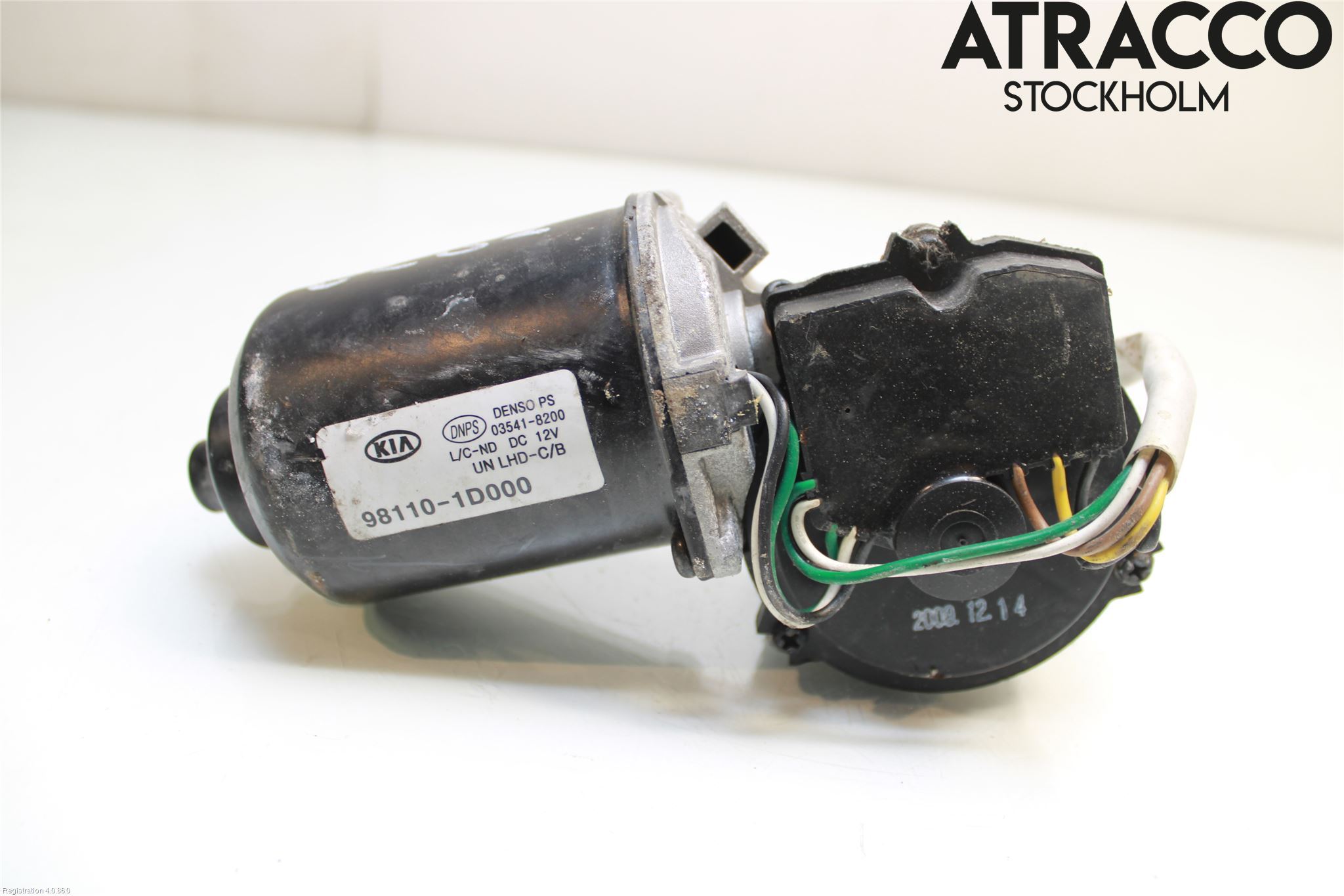 Kia CARENS II 07-12 Torkarmotor Vindruta