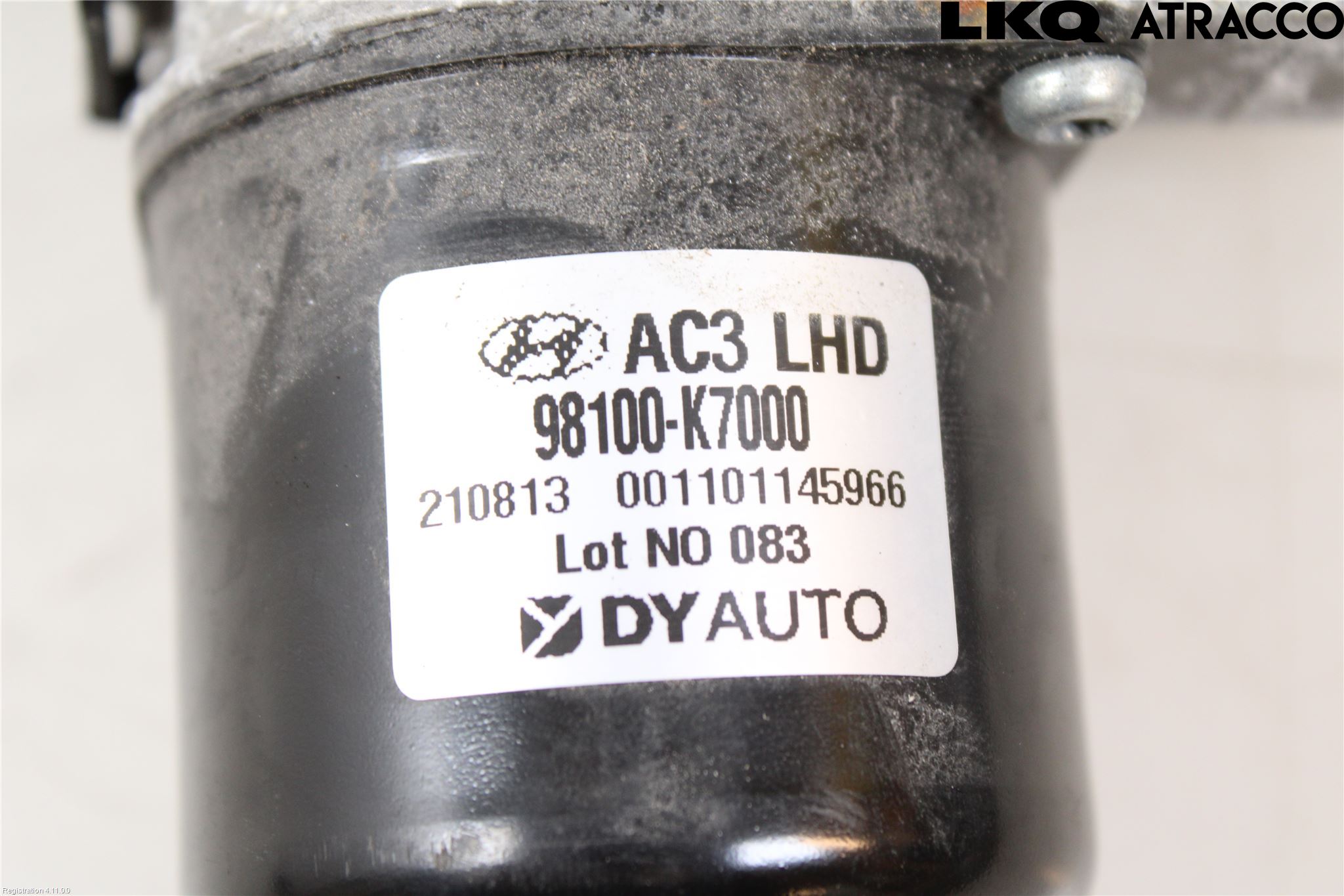 Hyundai i10 LA 20- Torkarmotor Vindruta