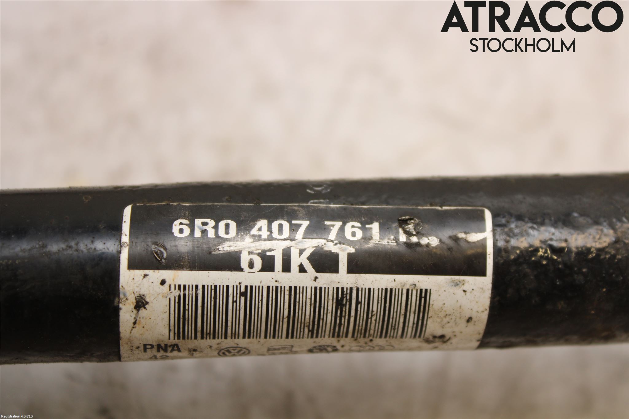 Volkswagen VW POLO 10-17 Drivaxel Fram Vänster