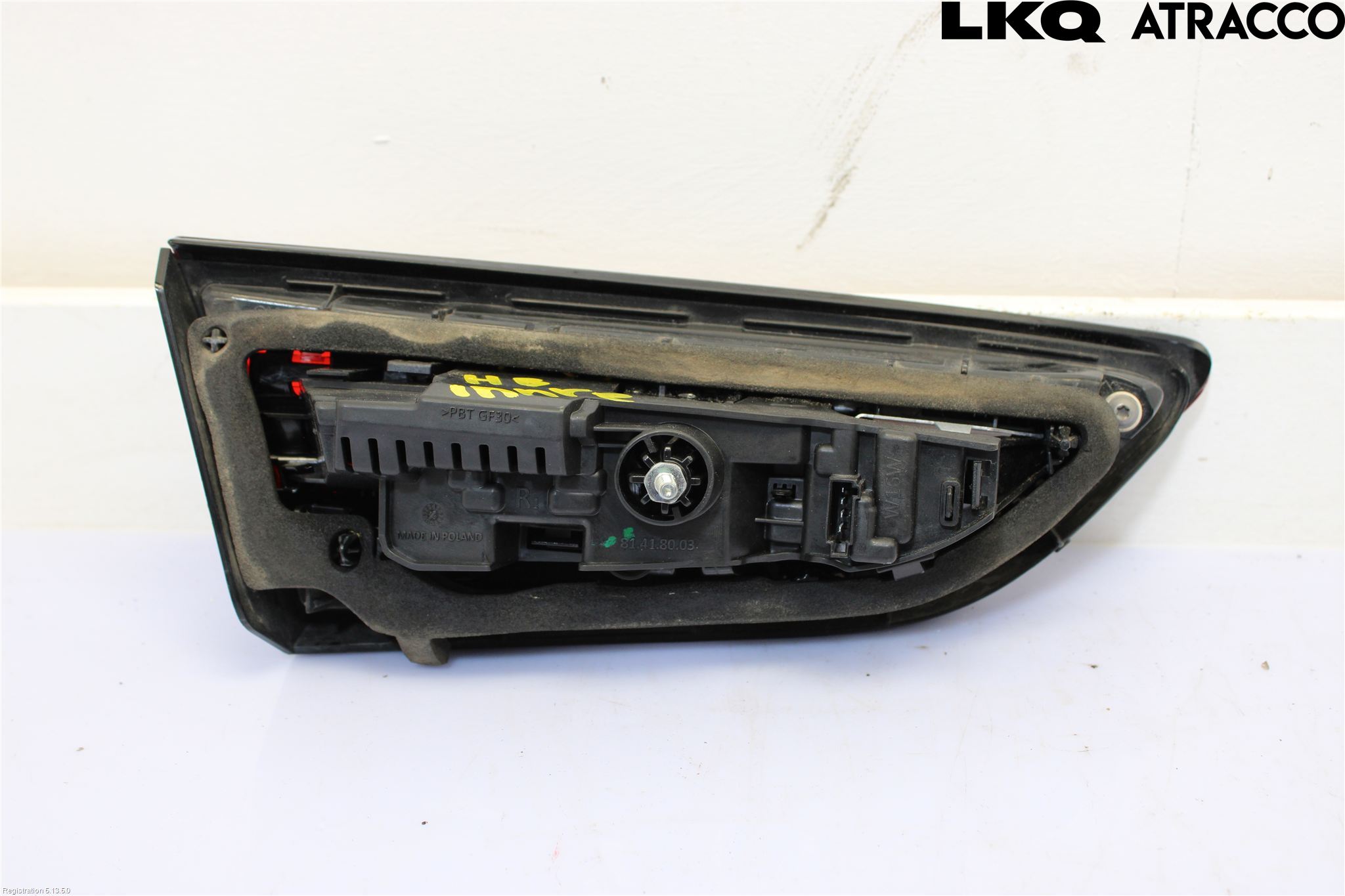 Opel ASTRA K 16-22 Bakljus Lucka Hö