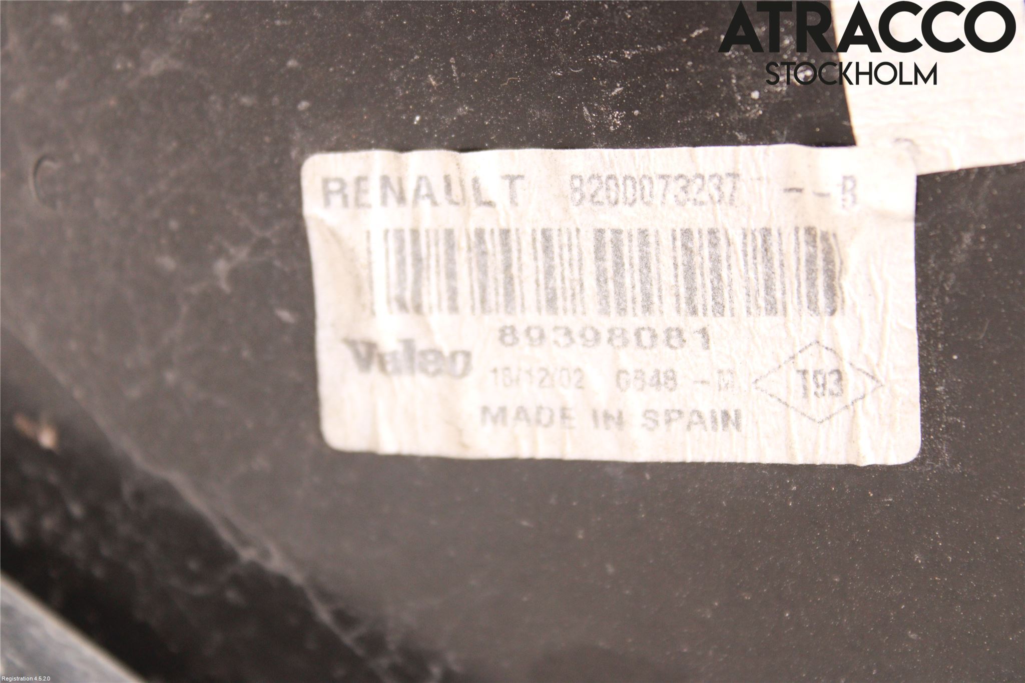 Renault MÉGANE II  03-05 Bakljus Höger