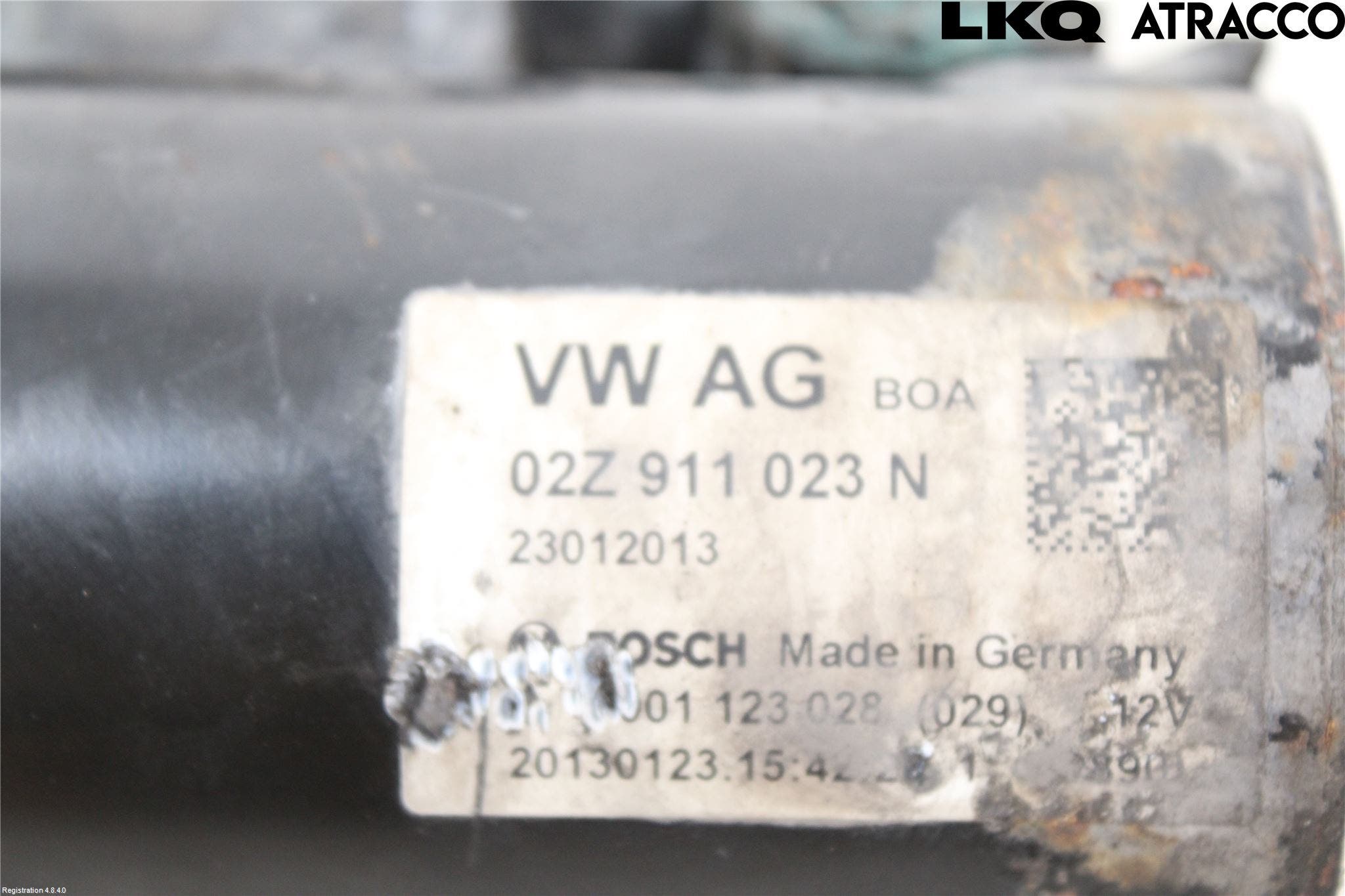 Volkswagen VW CADDY 11-15 Startmotor Diesel