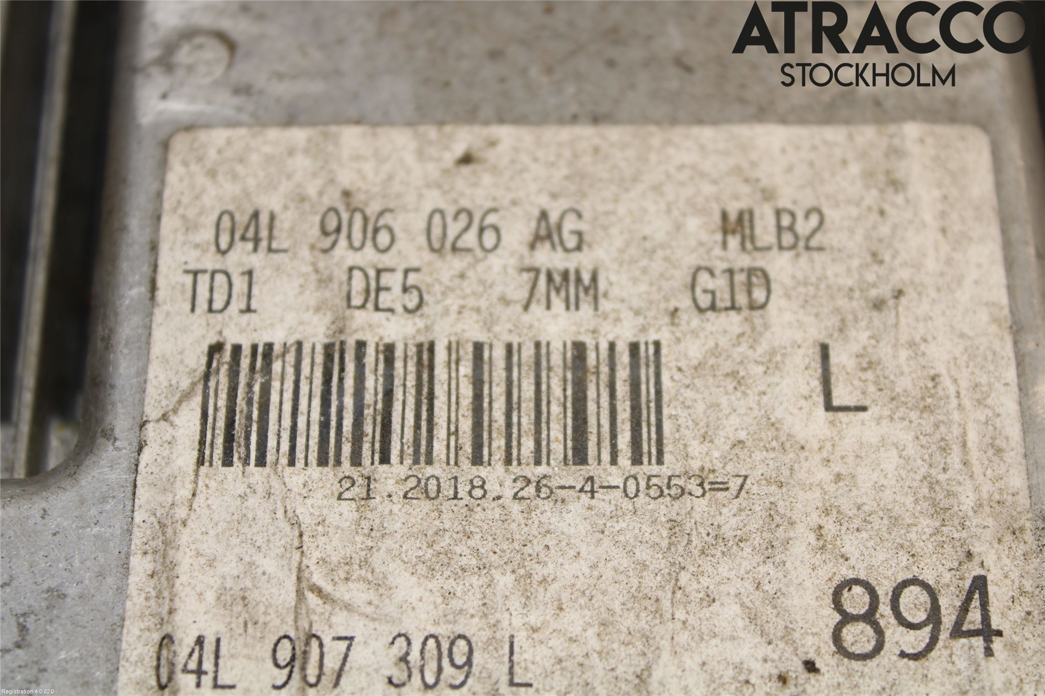 Audi A4/S4 B9 16-19 Styrenhet Inspump Diesel